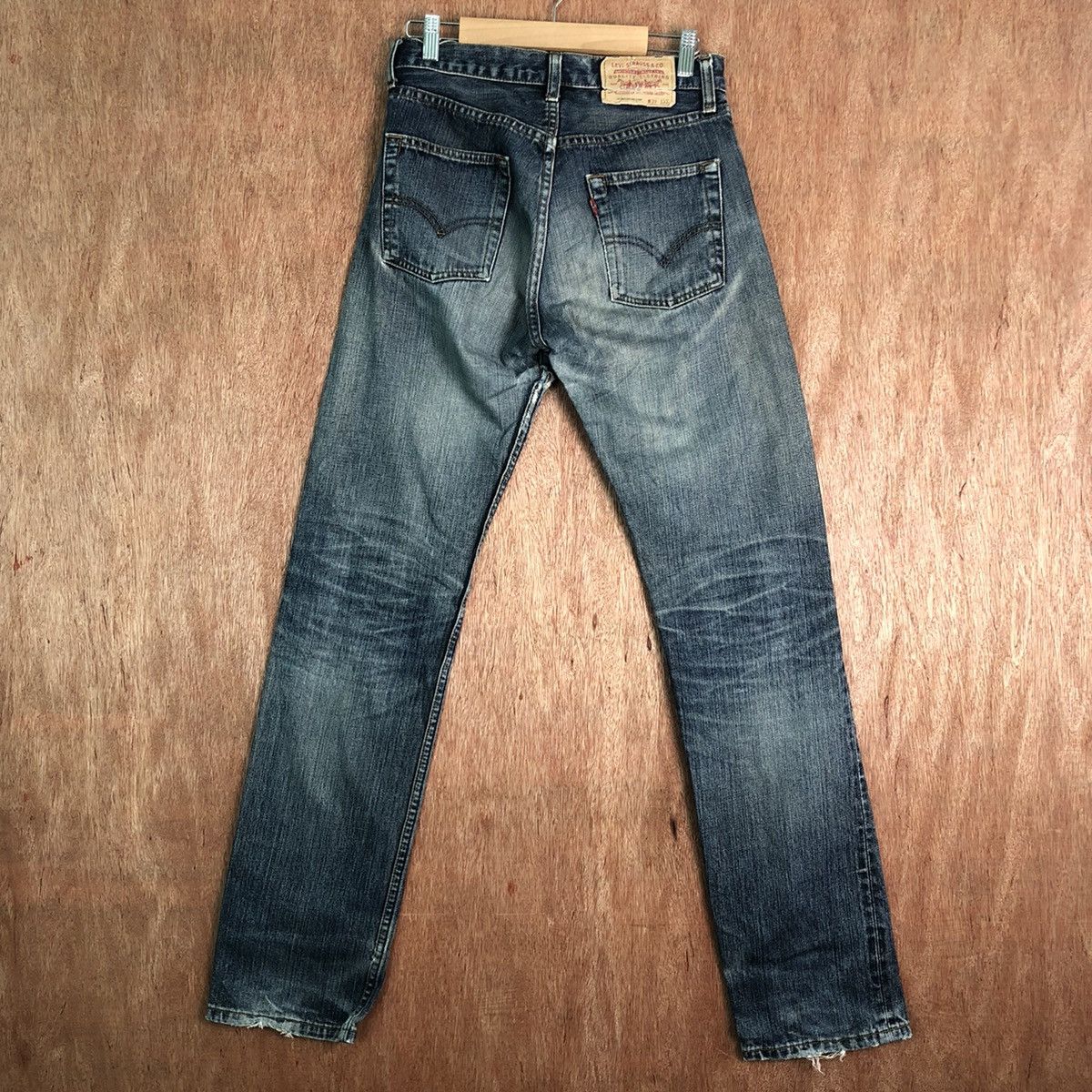 Levi's DLL Levi's Strauss Blue Denim Jeans Pants #c291 Size US 29 - 5 Thumbnail