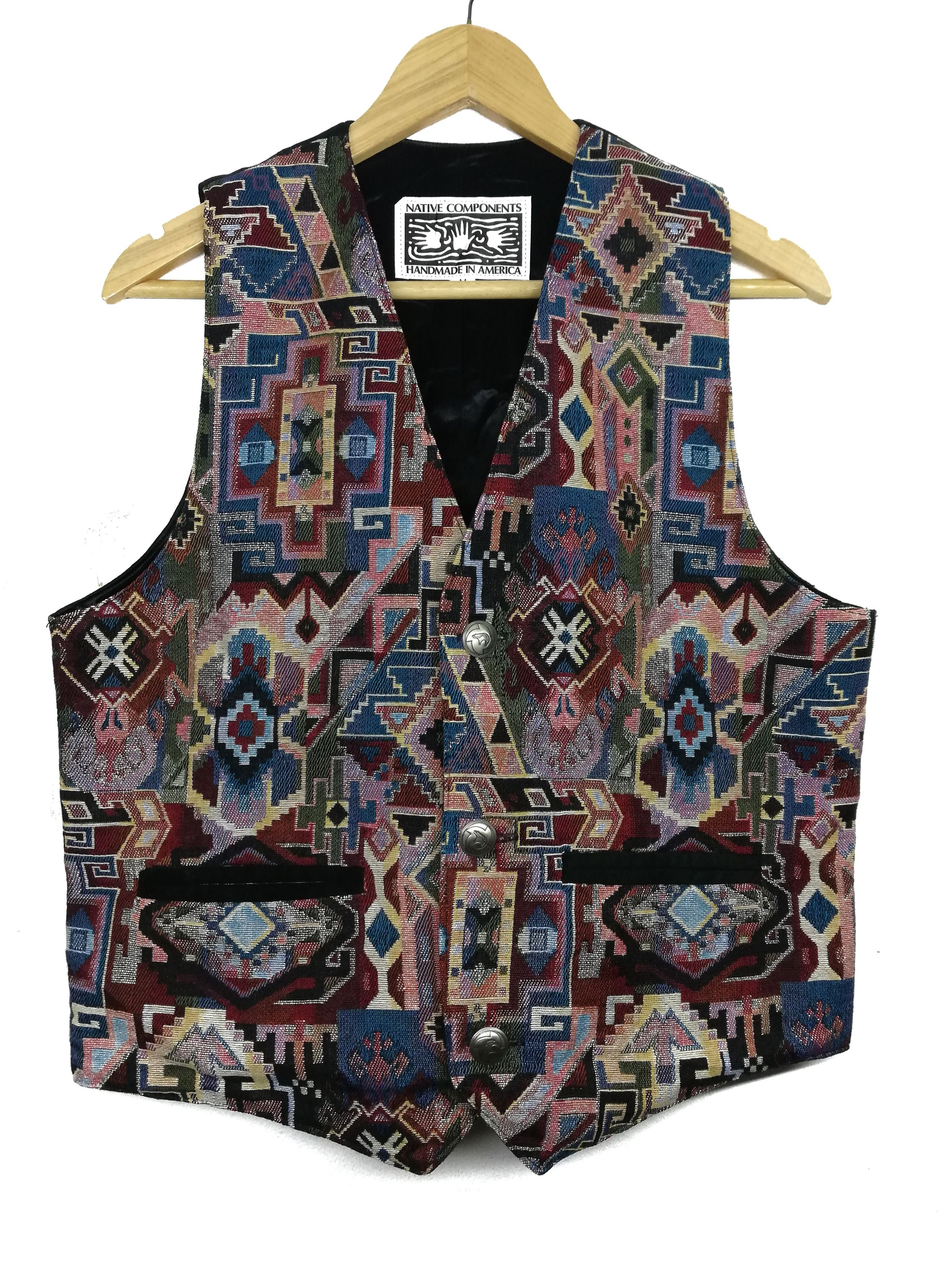 Native × Traditional Weatherwear × Vintage 🔥Native Components American Tradition By Allen Wah Vest🔥 Size US M / EU 48-50 / 2 - 2 Thumbnail