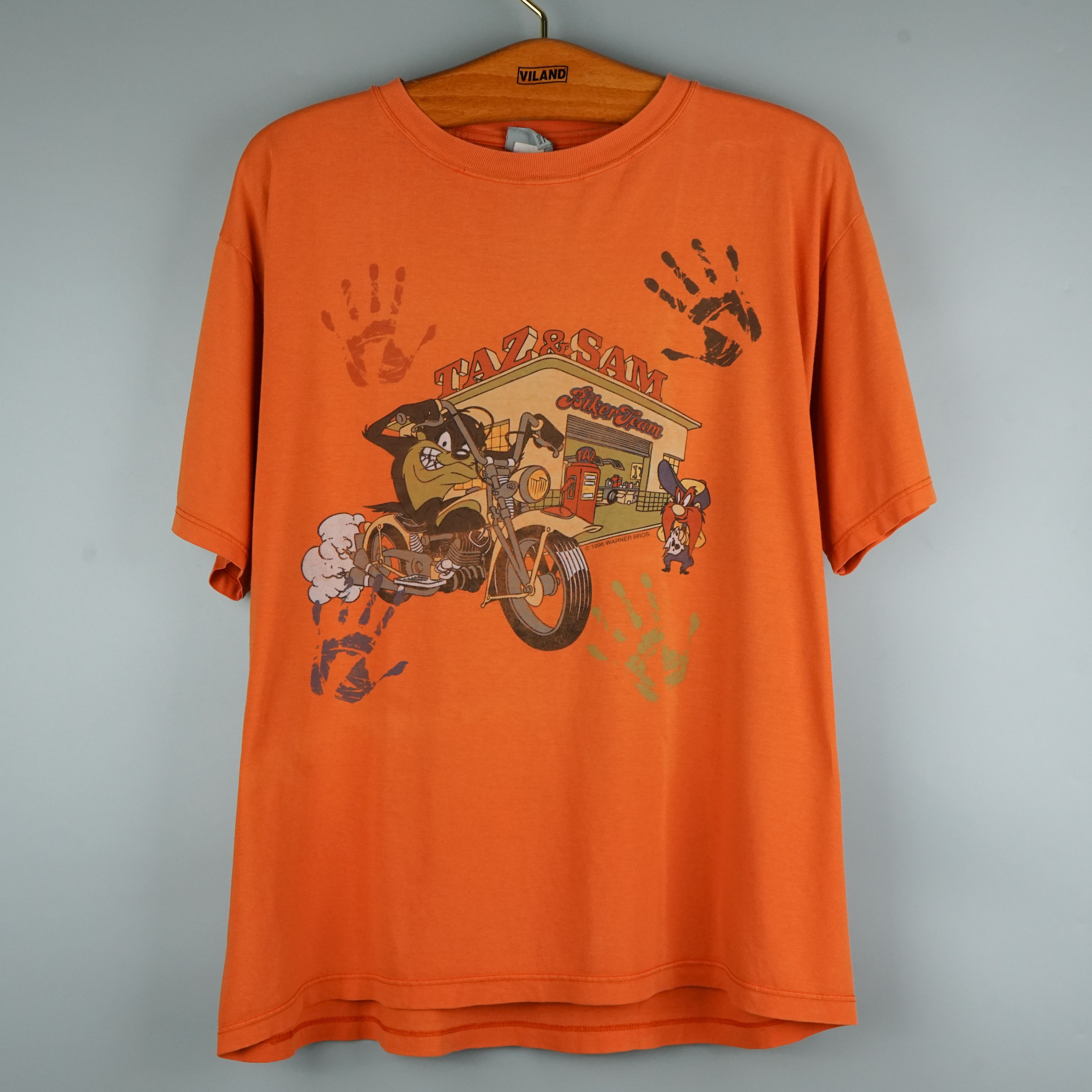 Cartoon Network × Vintage × Warner Bros 1996 Looney Tunes t-shirt Size US XL / EU 56 / 4 - 1 Thumbnail