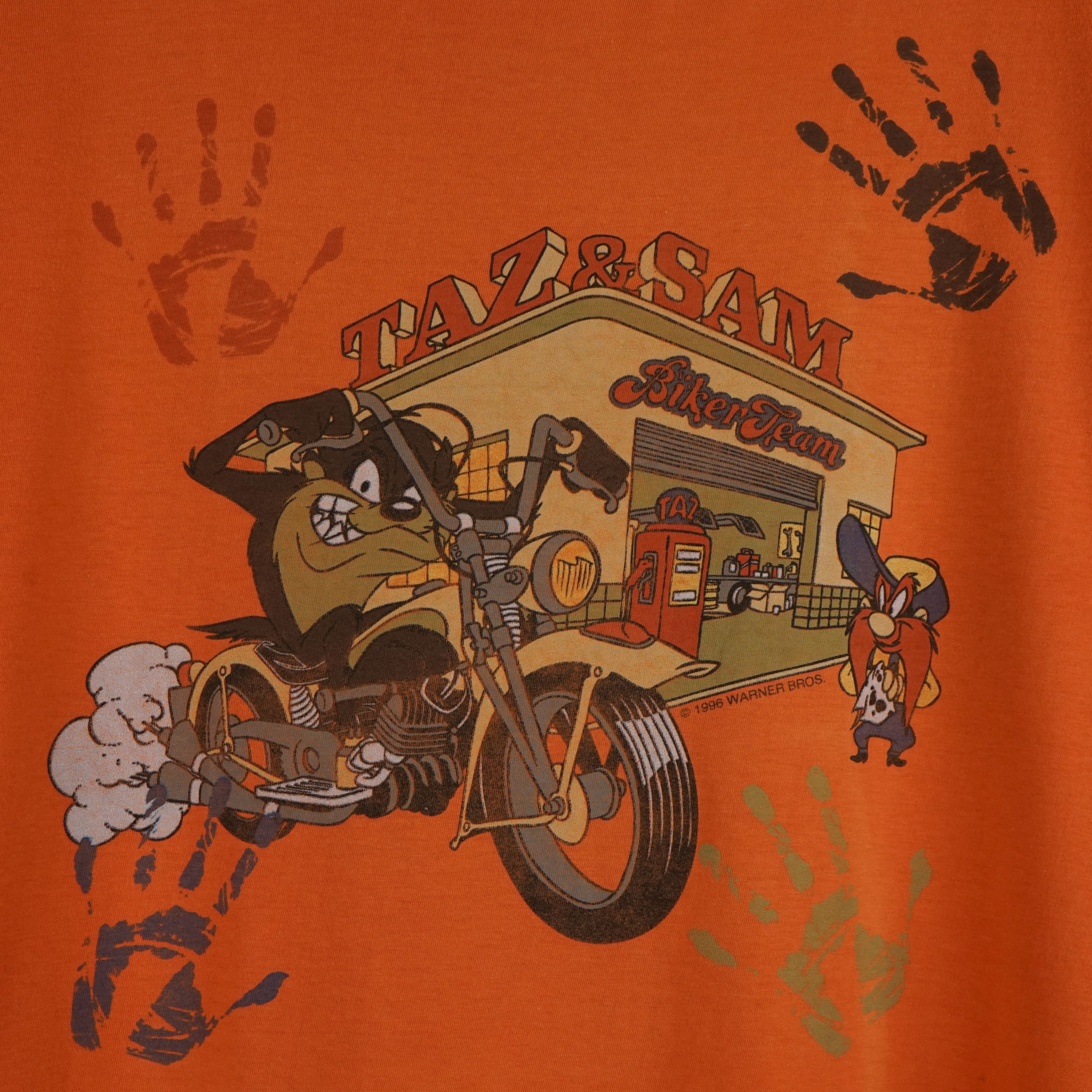 Cartoon Network × Vintage × Warner Bros 1996 Looney Tunes t-shirt Size US XL / EU 56 / 4 - 2 Thumbnail