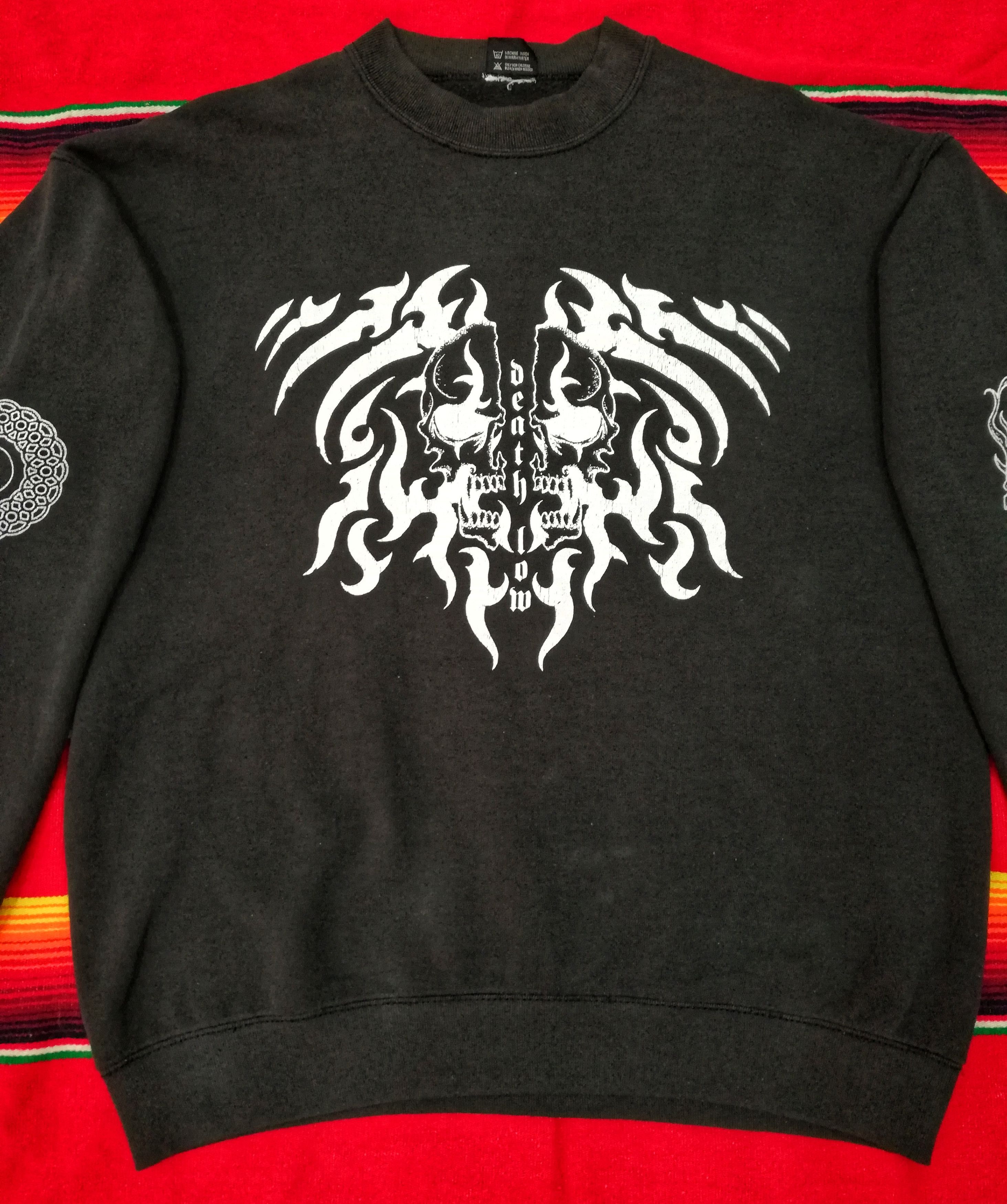 Band Tees 🔥Angel Full Print Abyss of Self Spellout Skulls Metal🔥 Size US L / EU 52-54 / 3 - 2 Thumbnail