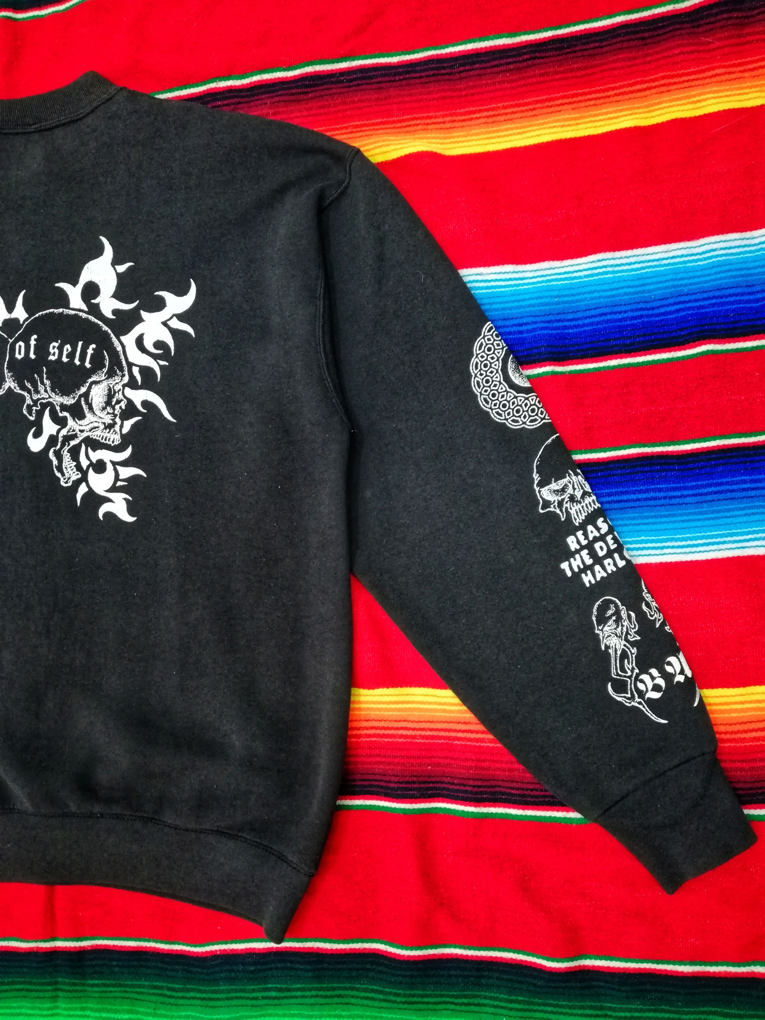 Band Tees 🔥Angel Full Print Abyss of Self Spellout Skulls Metal🔥 Size US L / EU 52-54 / 3 - 11 Thumbnail