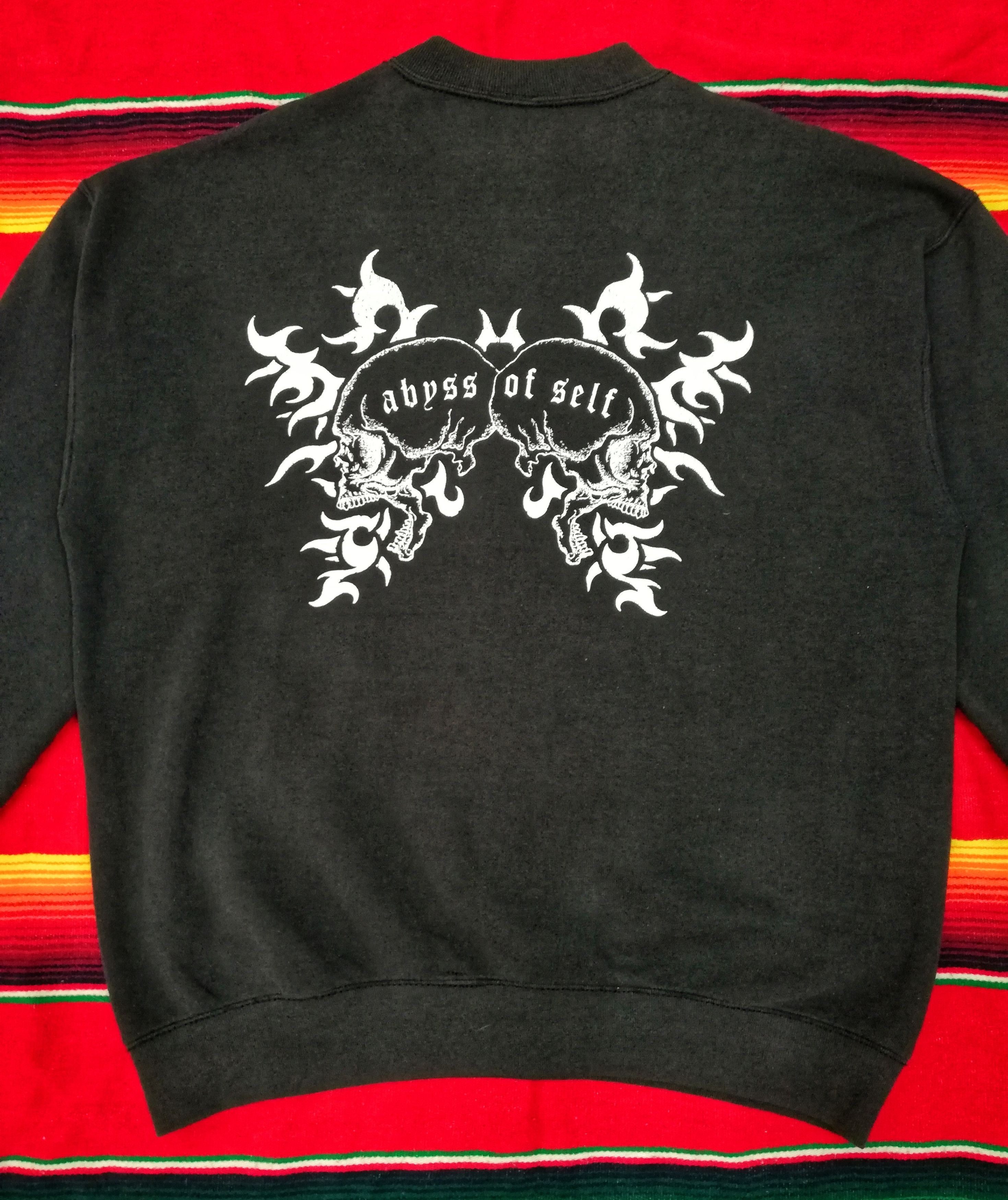 Band Tees 🔥Angel Full Print Abyss of Self Spellout Skulls Metal🔥 Size US L / EU 52-54 / 3 - 9 Thumbnail