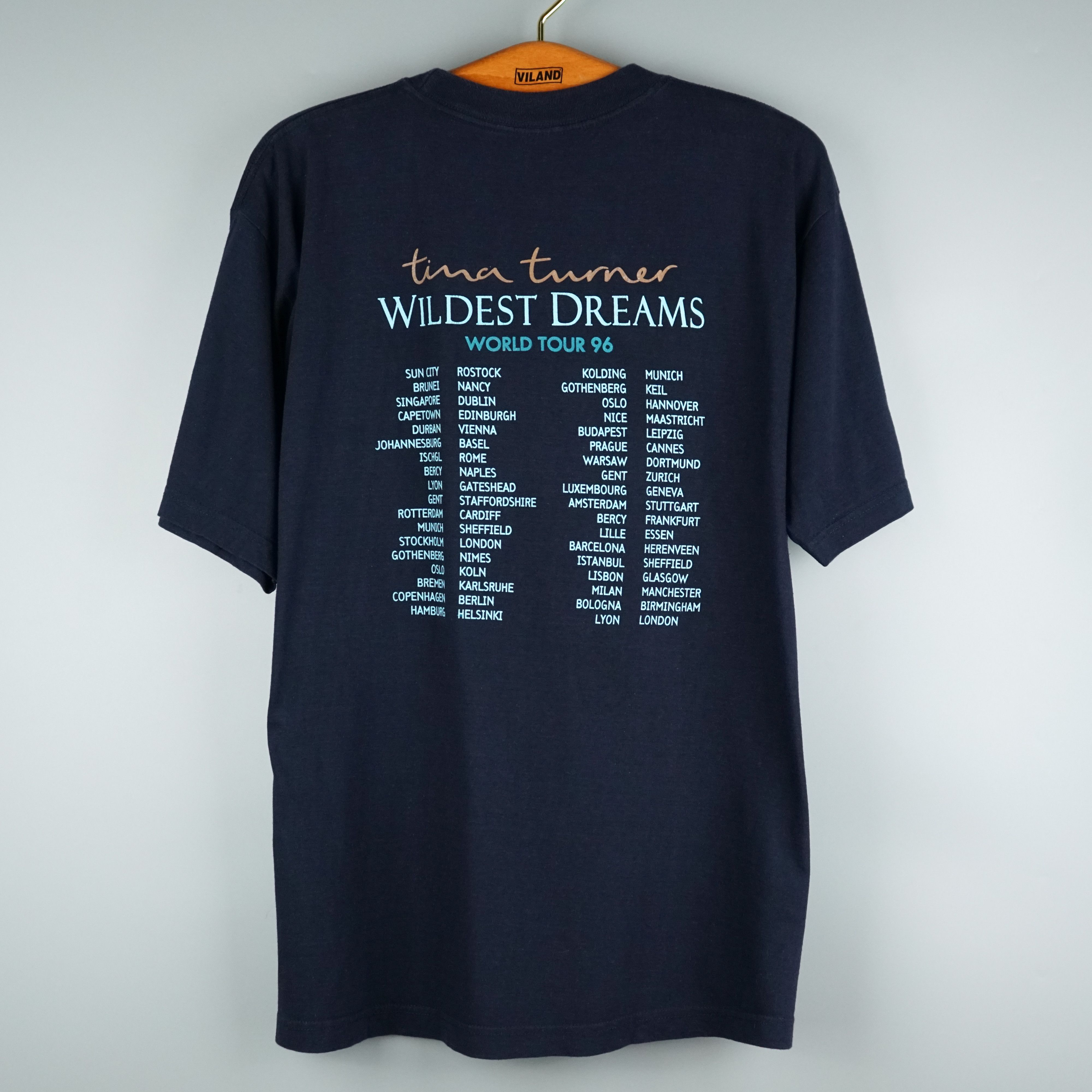 Band Tees × Rap Tees × Vintage 1996 Tina Turner tour t shirt distressed Size US XL / EU 56 / 4 - 6 Thumbnail