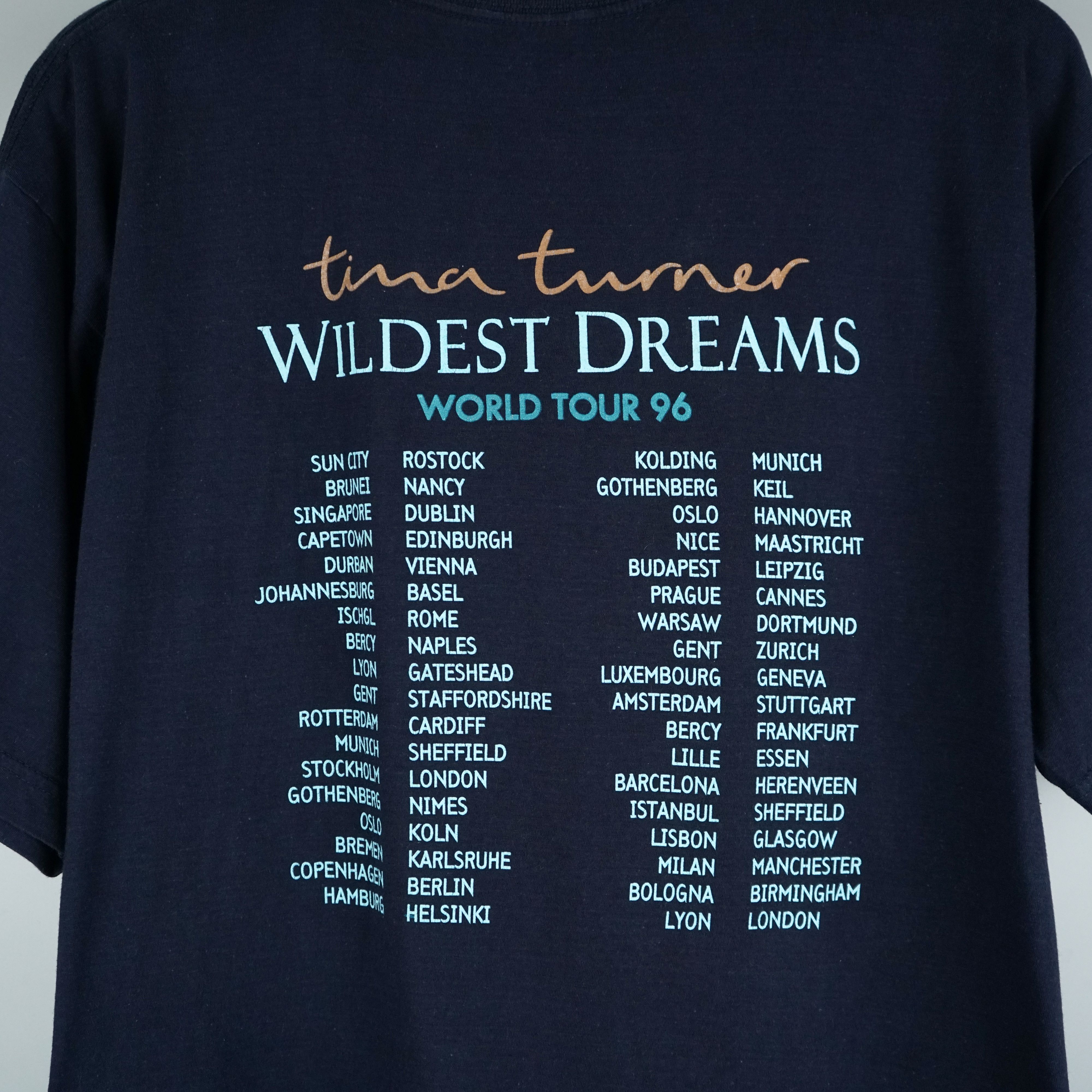 Band Tees × Rap Tees × Vintage 1996 Tina Turner tour t shirt distressed Size US XL / EU 56 / 4 - 7 Thumbnail