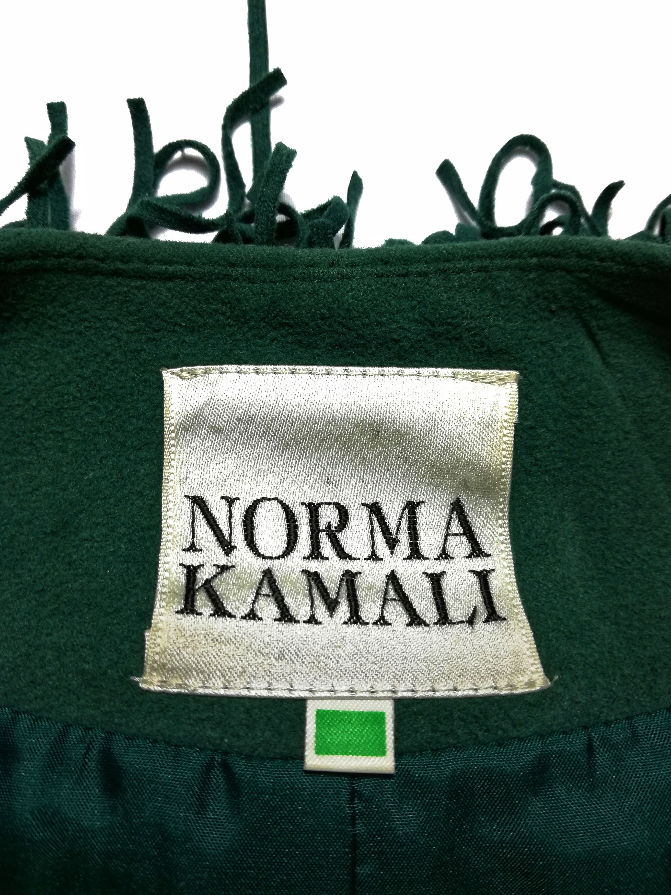 Designer 🔥Norma Kamali Hairy Cowboy Cropped Triacetate Jacket🔥 Size US XXS / EU 40 - 6 Thumbnail