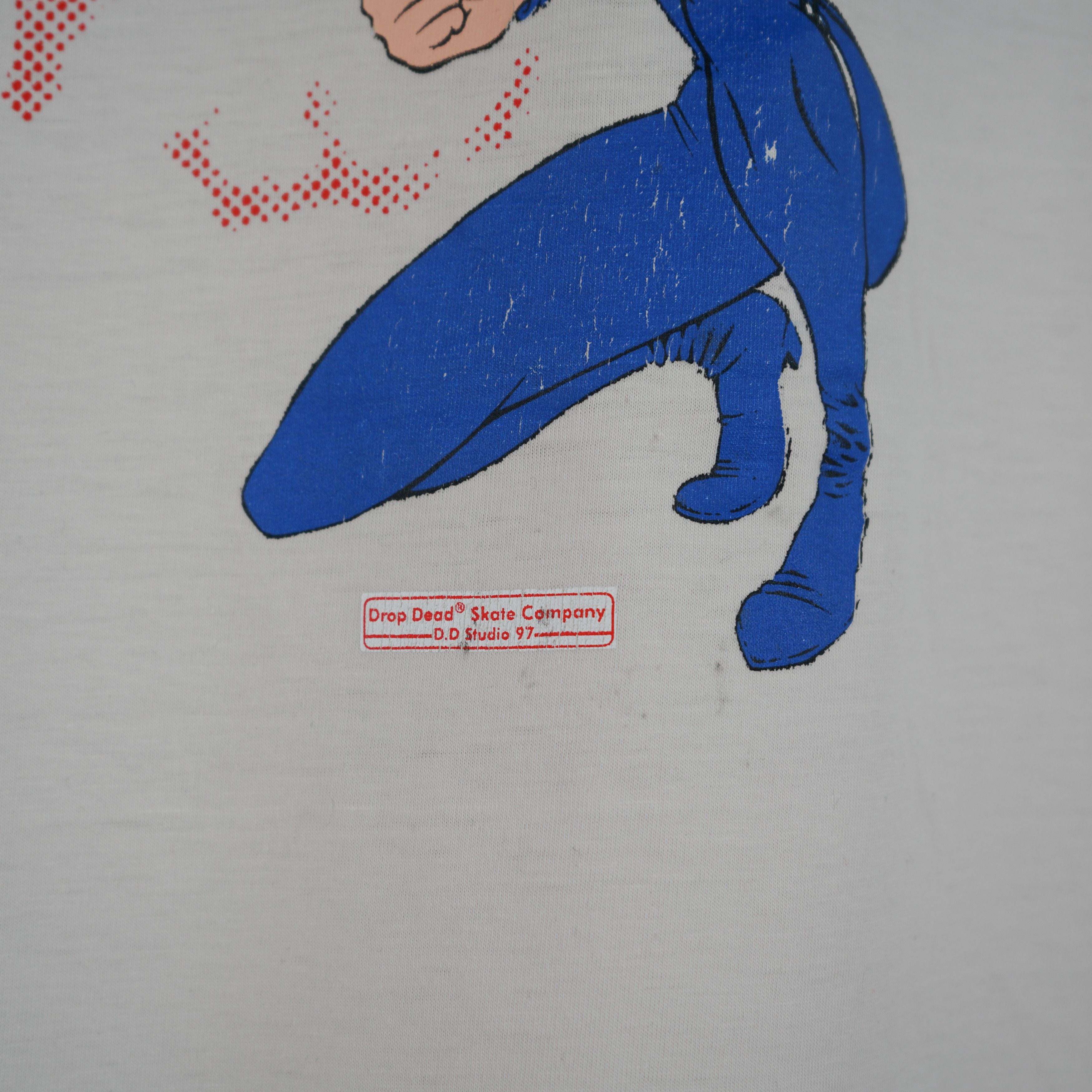 Drop Dead × Drop Dead Clothing × Vintage 1997 Drop Dead Skate t-shirt Size US L / EU 52-54 / 3 - 3 Thumbnail