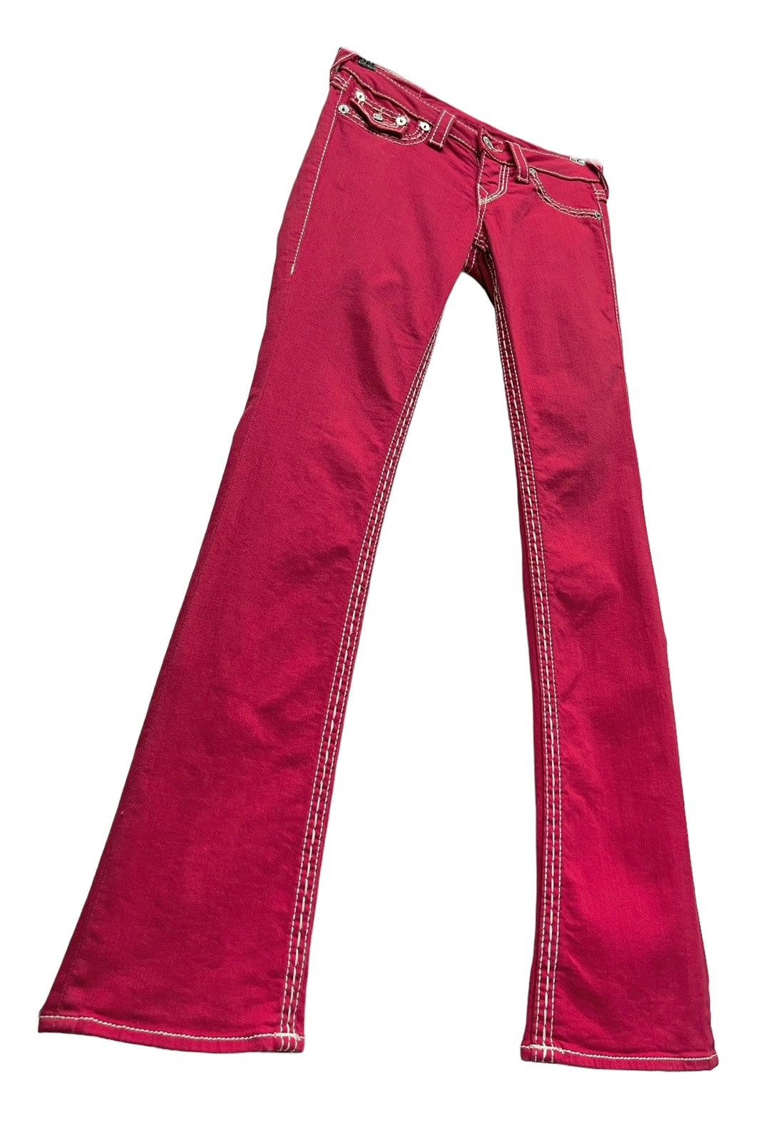 True Religion RARE SIZE 24” TRUE RELIGION Cotton Spandex Skinny Flare Boot Size 24" / US 00 / IT 34 - 2 Thumbnail