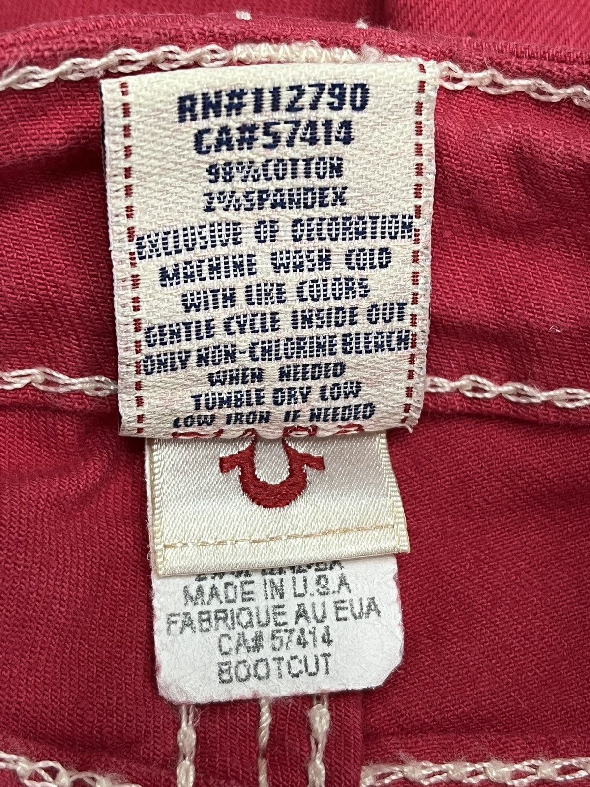 True Religion RARE SIZE 24” TRUE RELIGION Cotton Spandex Skinny Flare Boot Size 24" / US 00 / IT 34 - 10 Thumbnail