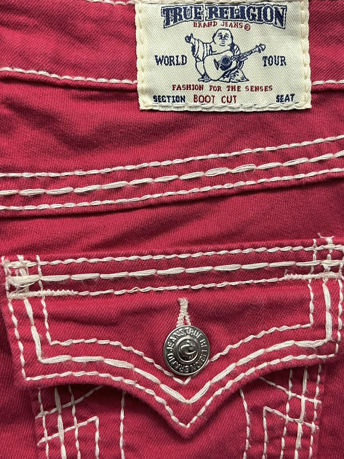 True Religion RARE SIZE 24” TRUE RELIGION Cotton Spandex Skinny Flare Boot Size 24" / US 00 / IT 34 - 8 Thumbnail