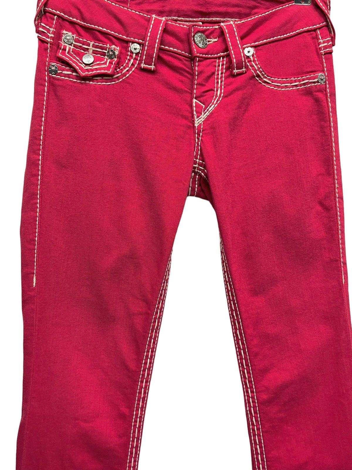 True Religion RARE SIZE 24” TRUE RELIGION Cotton Spandex Skinny Flare Boot Size 24" / US 00 / IT 34 - 5 Thumbnail