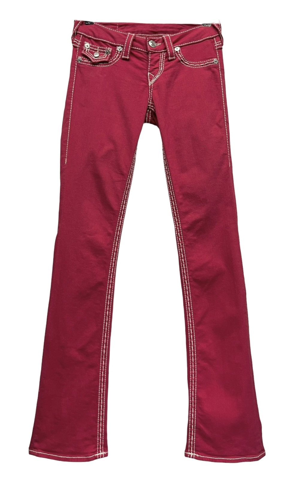 True Religion RARE SIZE 24” TRUE RELIGION Cotton Spandex Skinny Flare Boot Size 24" / US 00 / IT 34 - 3 Thumbnail