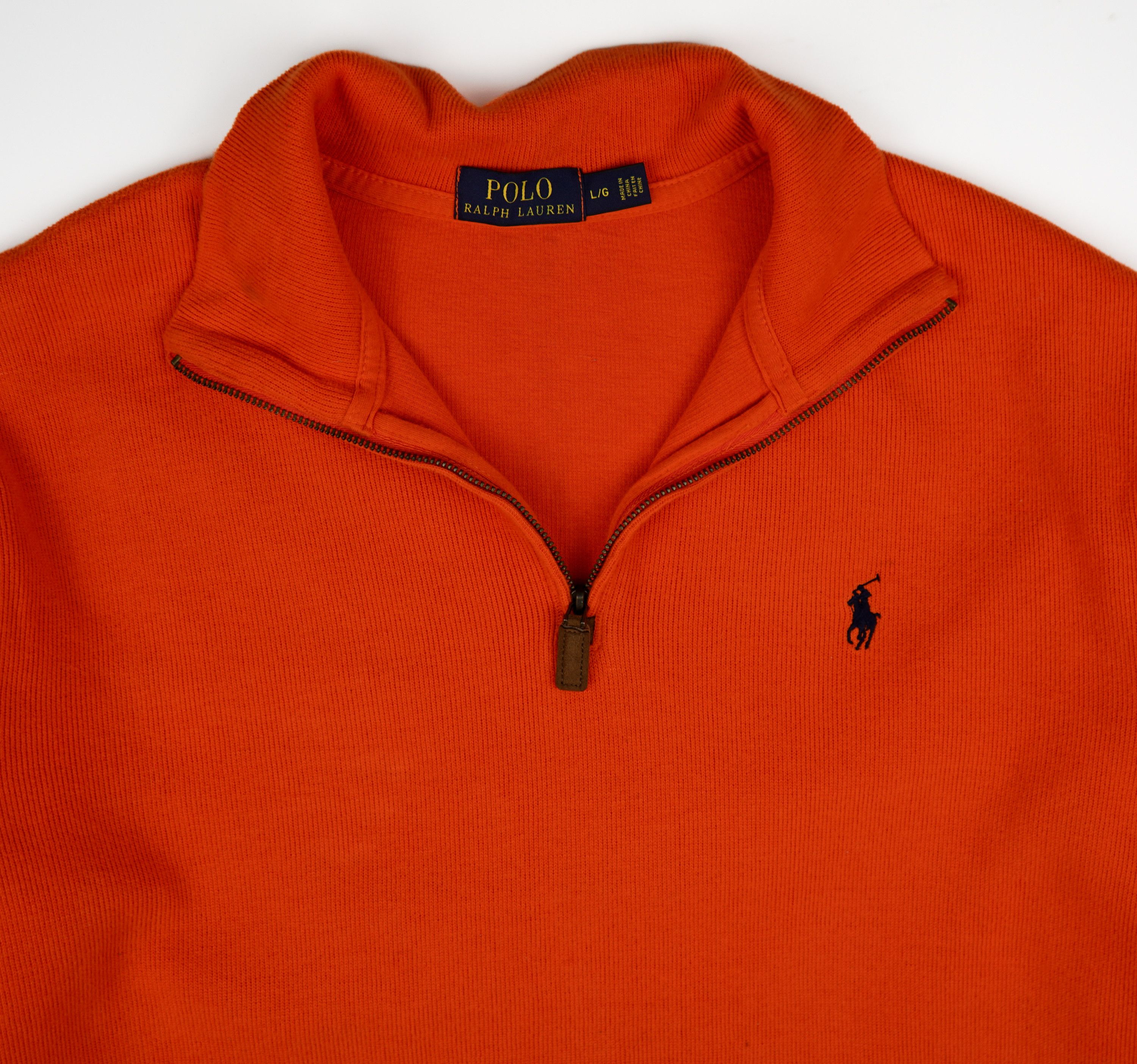 Polo Ralph Lauren × Ralph Lauren × Vintage vtg Ralph Lauren half-zip sweater Size US L / EU 52-54 / 3 - 2 Thumbnail