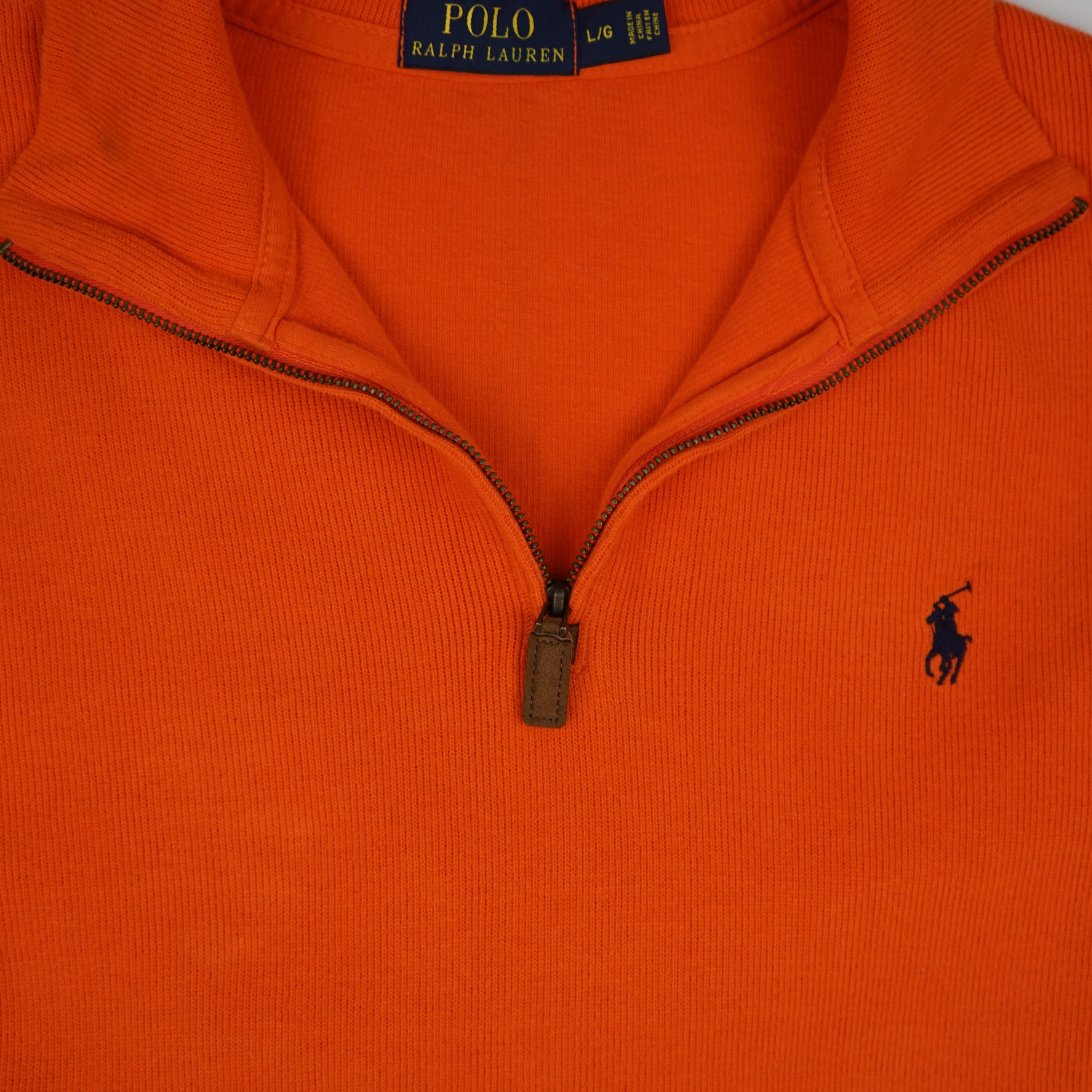 Polo Ralph Lauren × Ralph Lauren × Vintage vtg Ralph Lauren half-zip sweater Size US L / EU 52-54 / 3 - 3 Thumbnail