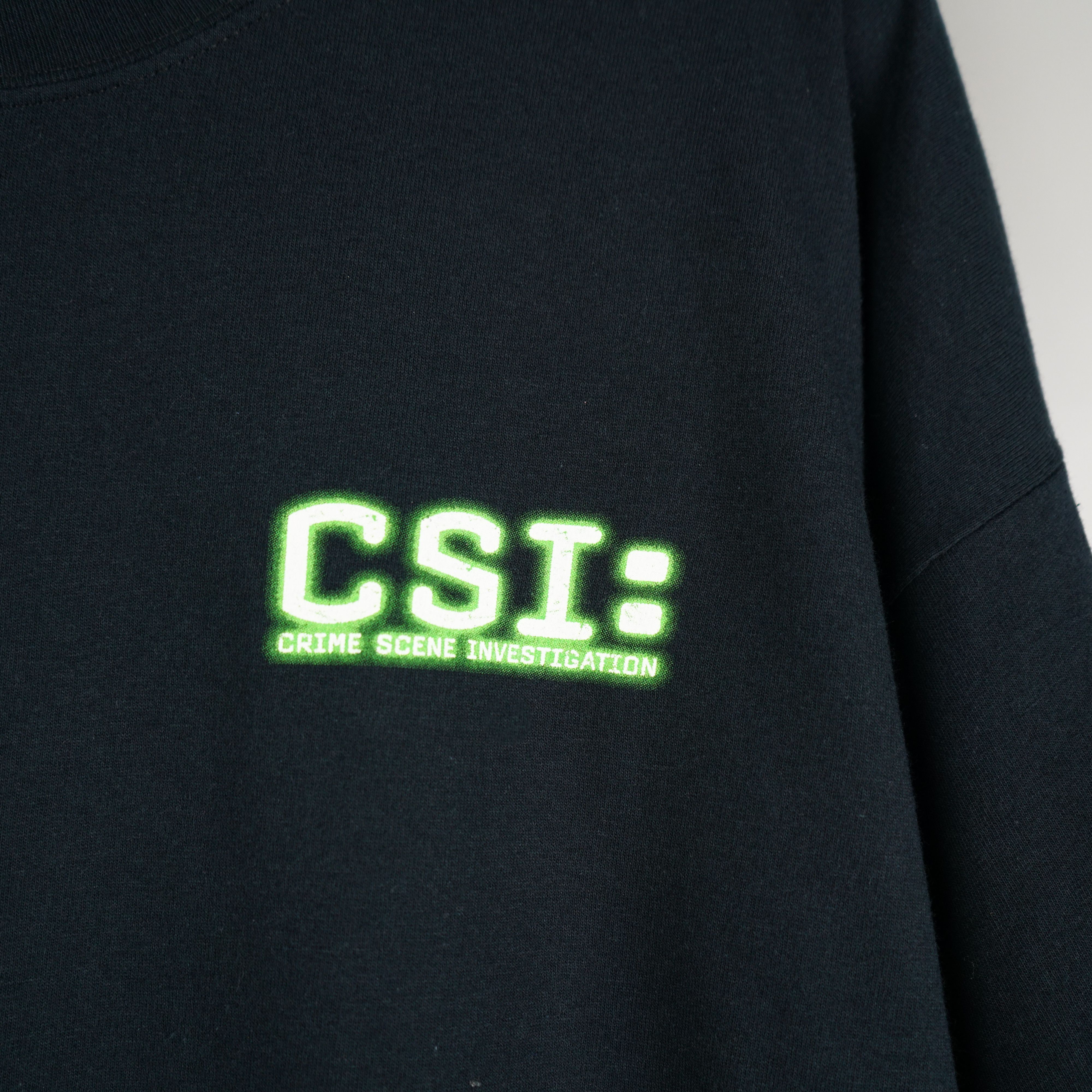 Sci-Fi Fantasy × Vintage 2001 Crime Scene Investigation t shirt Size US XXL / EU 58 / 5 - 3 Thumbnail