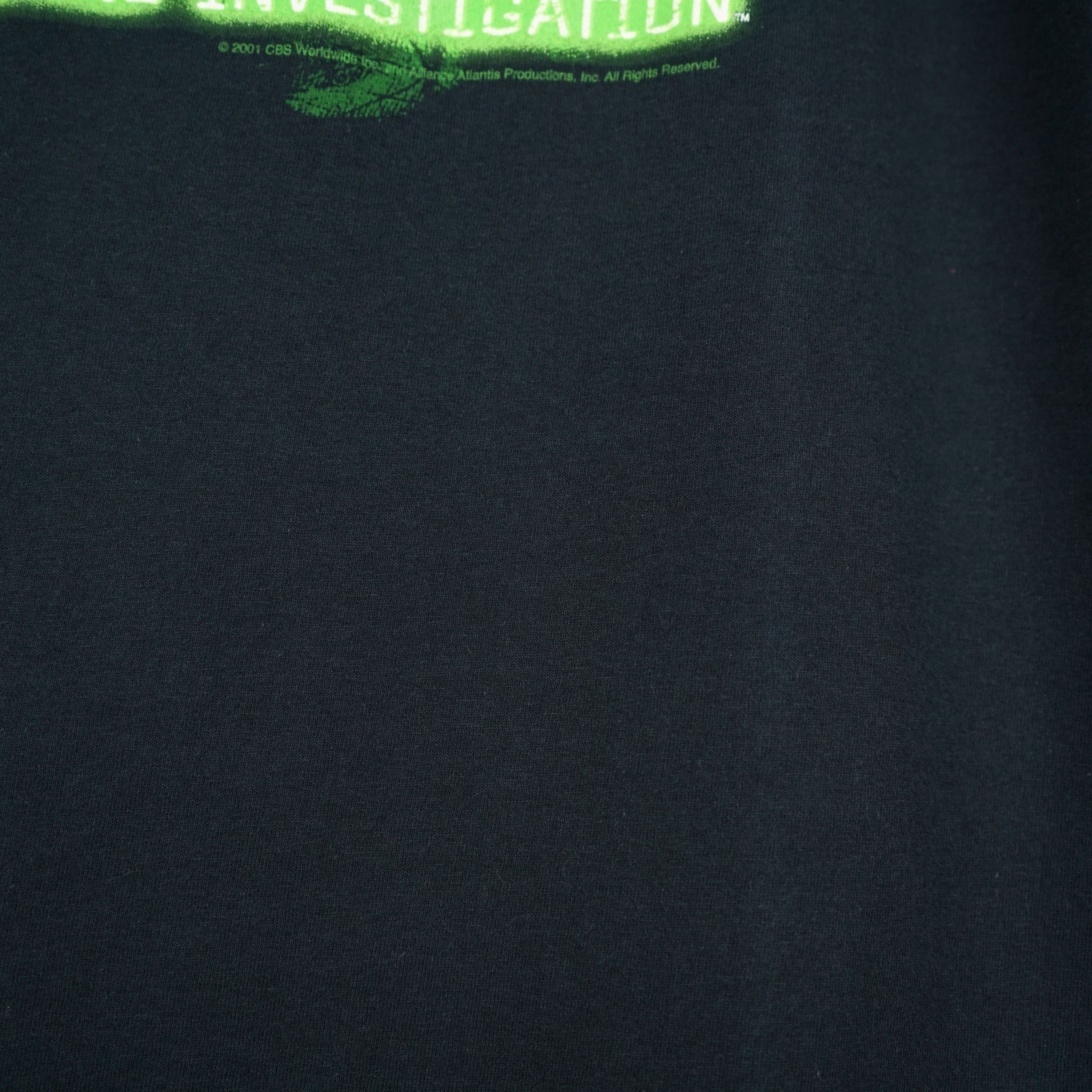 Sci-Fi Fantasy × Vintage 2001 Crime Scene Investigation t shirt Size US XXL / EU 58 / 5 - 6 Thumbnail