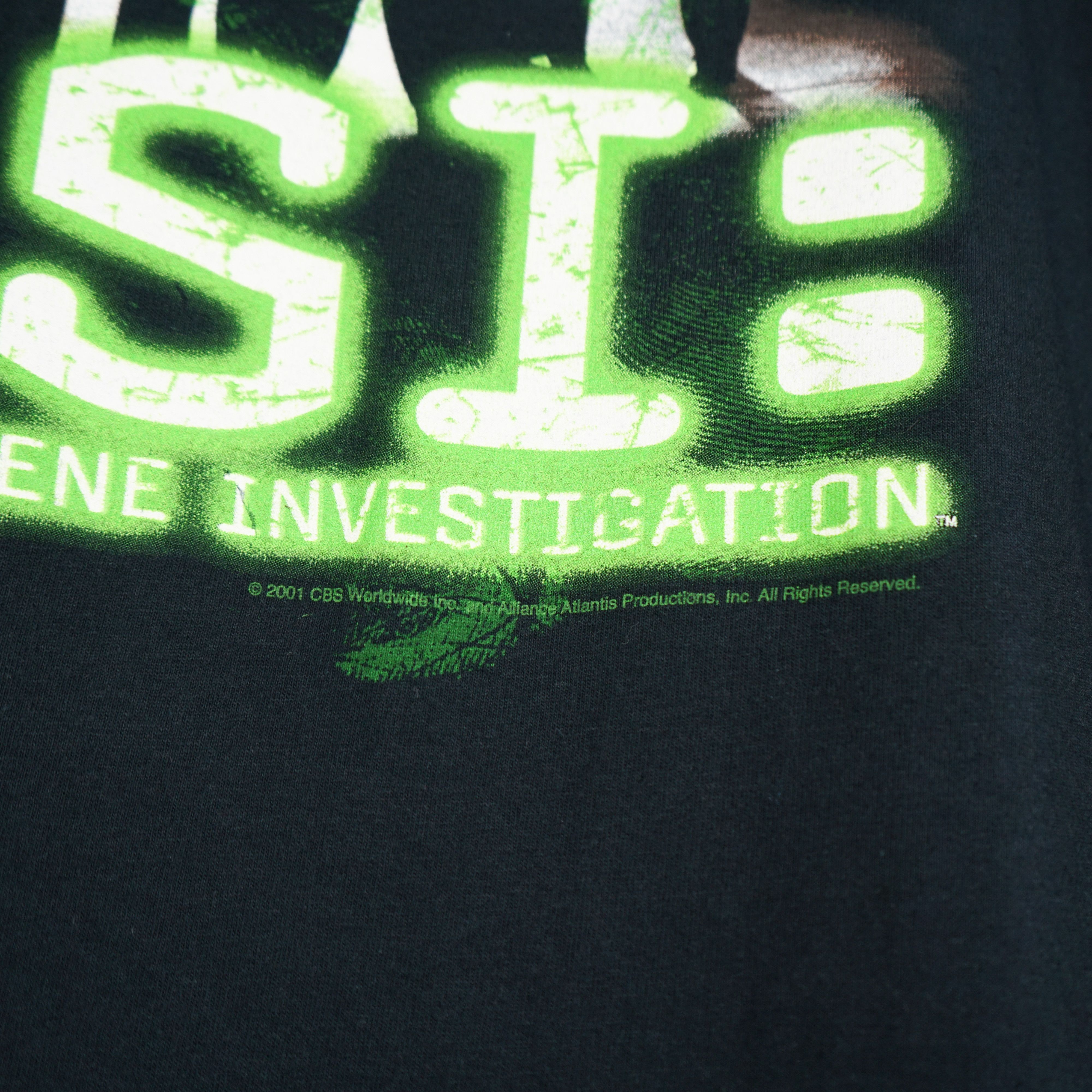 Sci-Fi Fantasy × Vintage 2001 Crime Scene Investigation t shirt Size US XXL / EU 58 / 5 - 7 Thumbnail