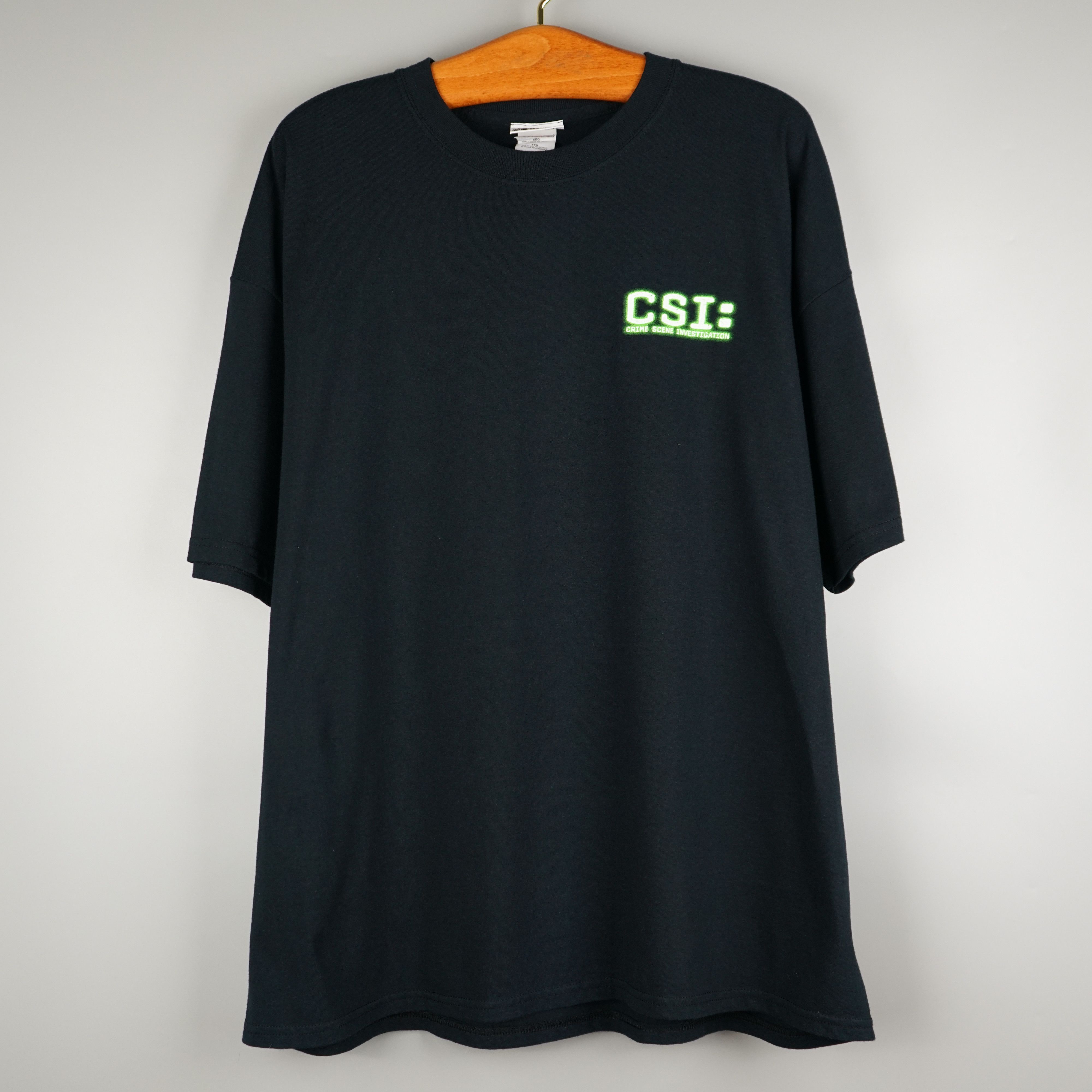 Sci-Fi Fantasy × Vintage 2001 Crime Scene Investigation t shirt Size US XXL / EU 58 / 5 - 2 Thumbnail