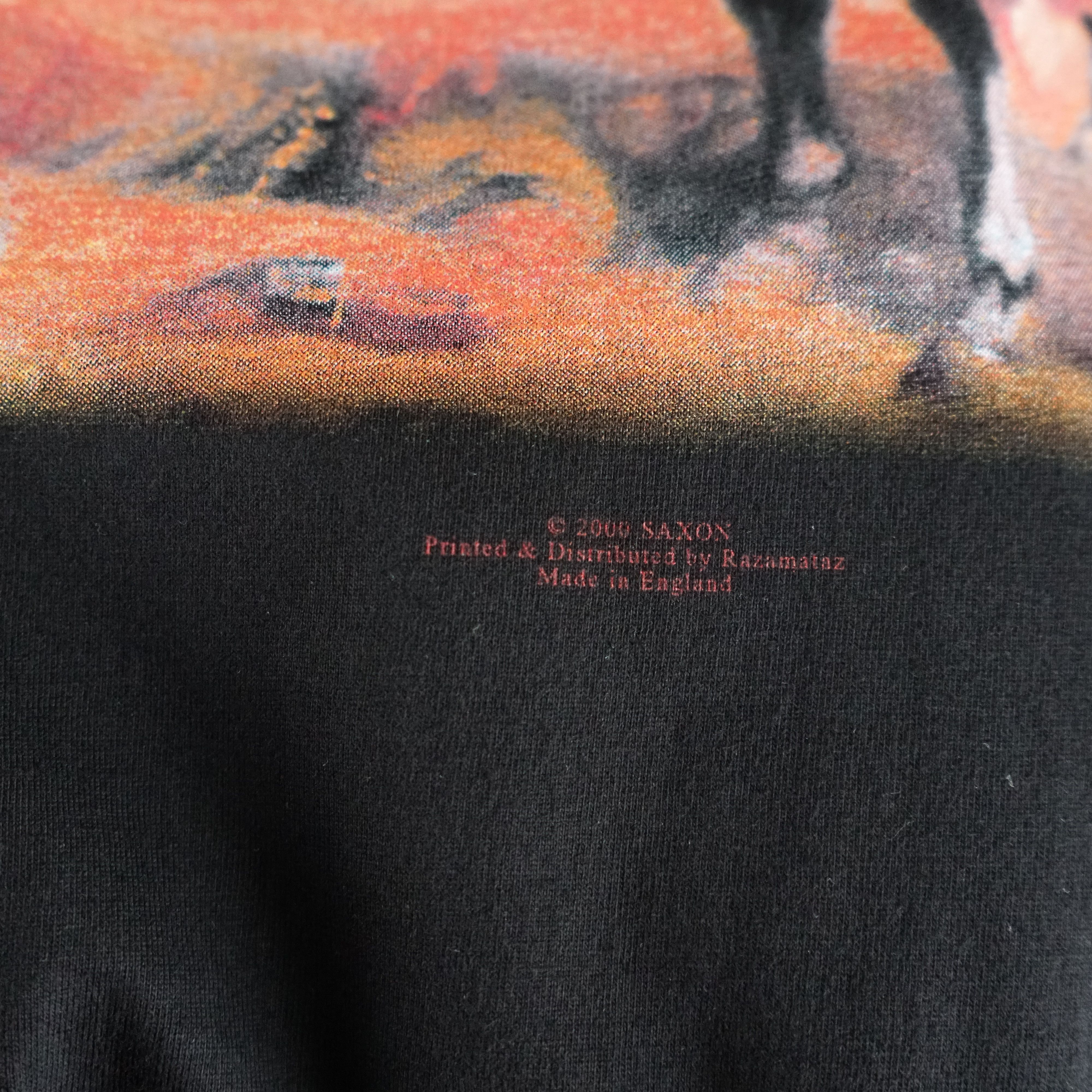 Band Tees × Vintage 2000 Saxon Tour t shirt Size US XXL / EU 58 / 5 - 3 Thumbnail