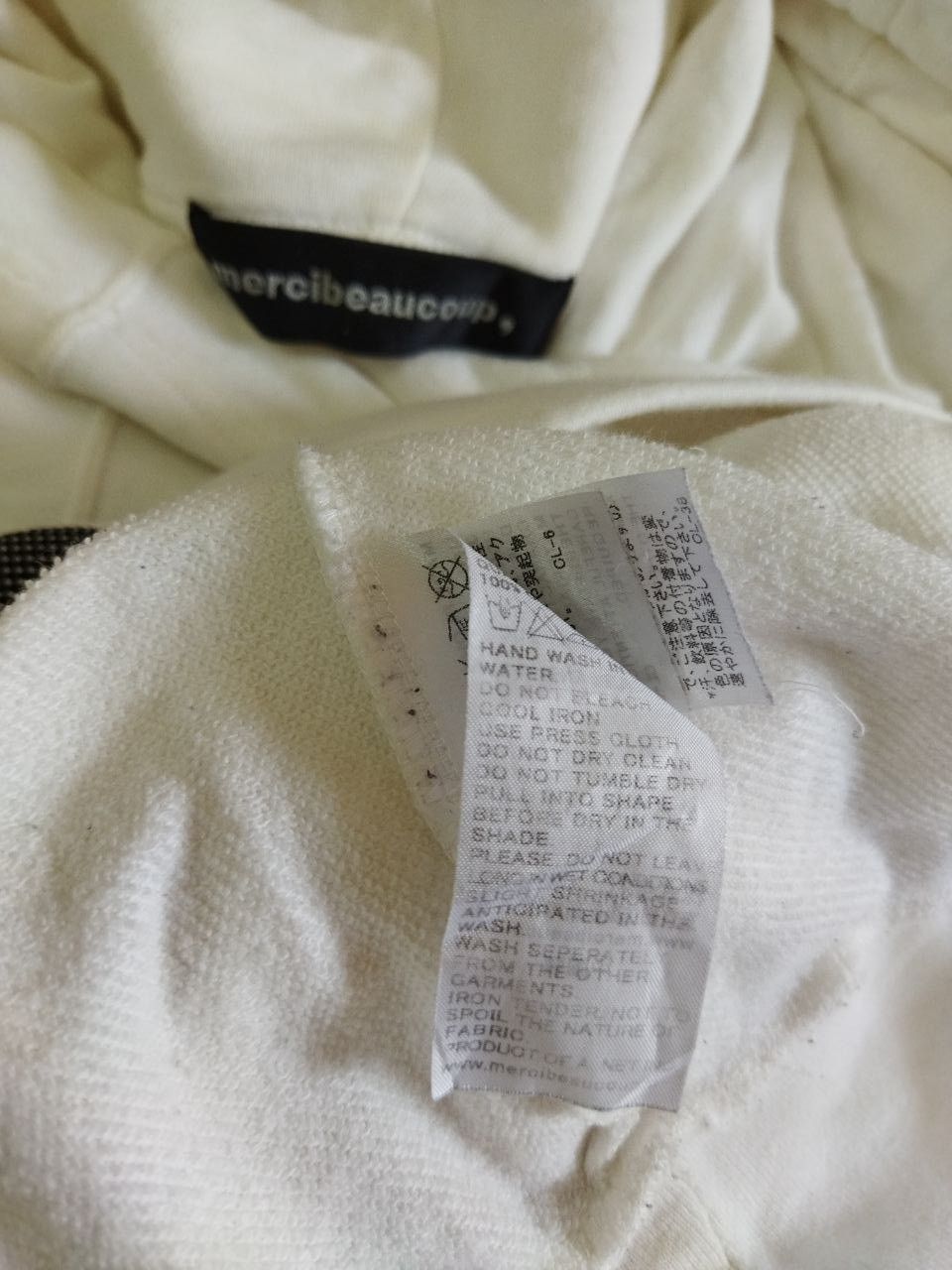 Issey Miyake Vintage Mercibeaucoup Issey Miyake Ninja Hoodie Size US S / EU 44-46 / 1 - 4 Thumbnail