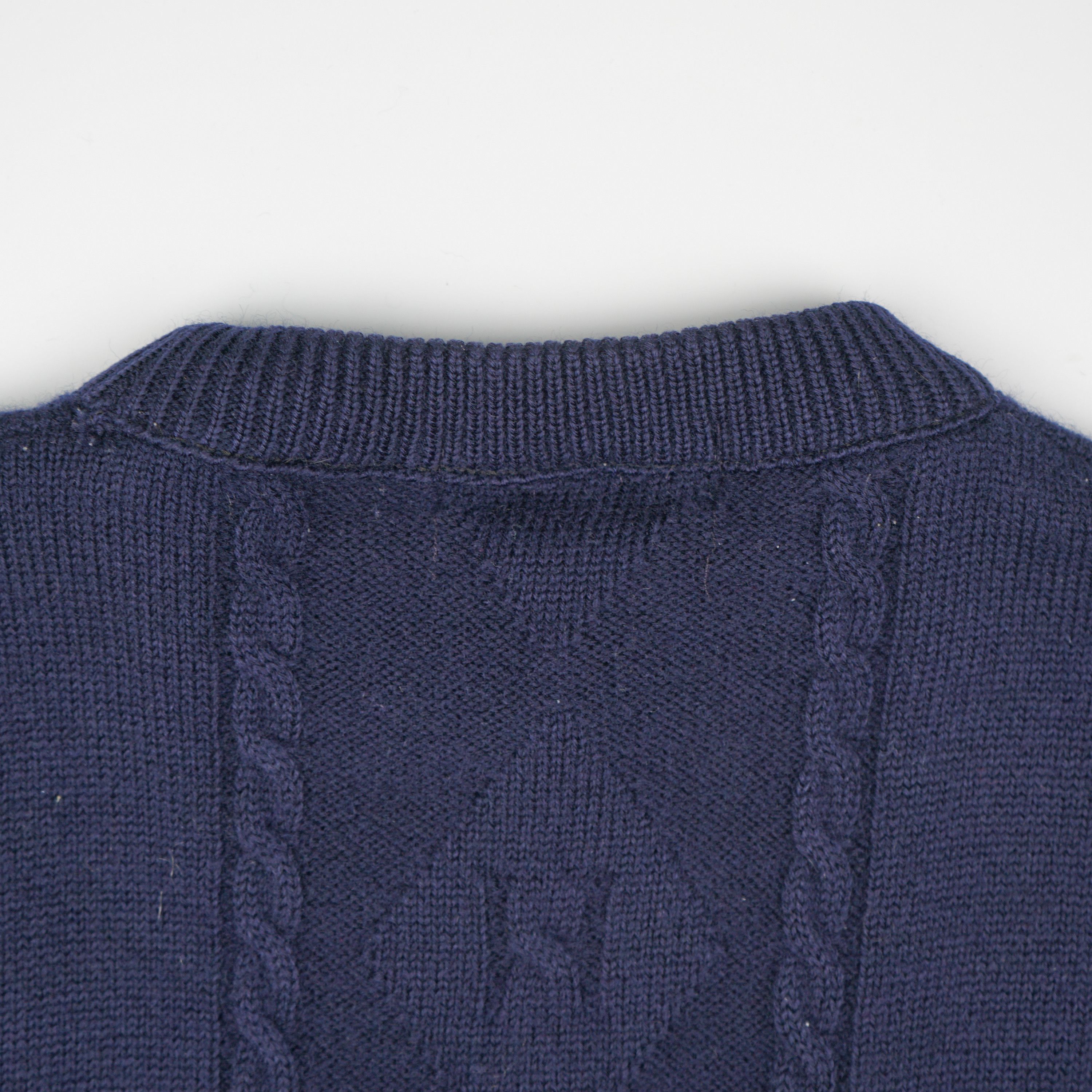 Burberry × Vintage 90s Burberrys Wool Sweater Size US L / EU 52-54 / 3 - 11 Thumbnail