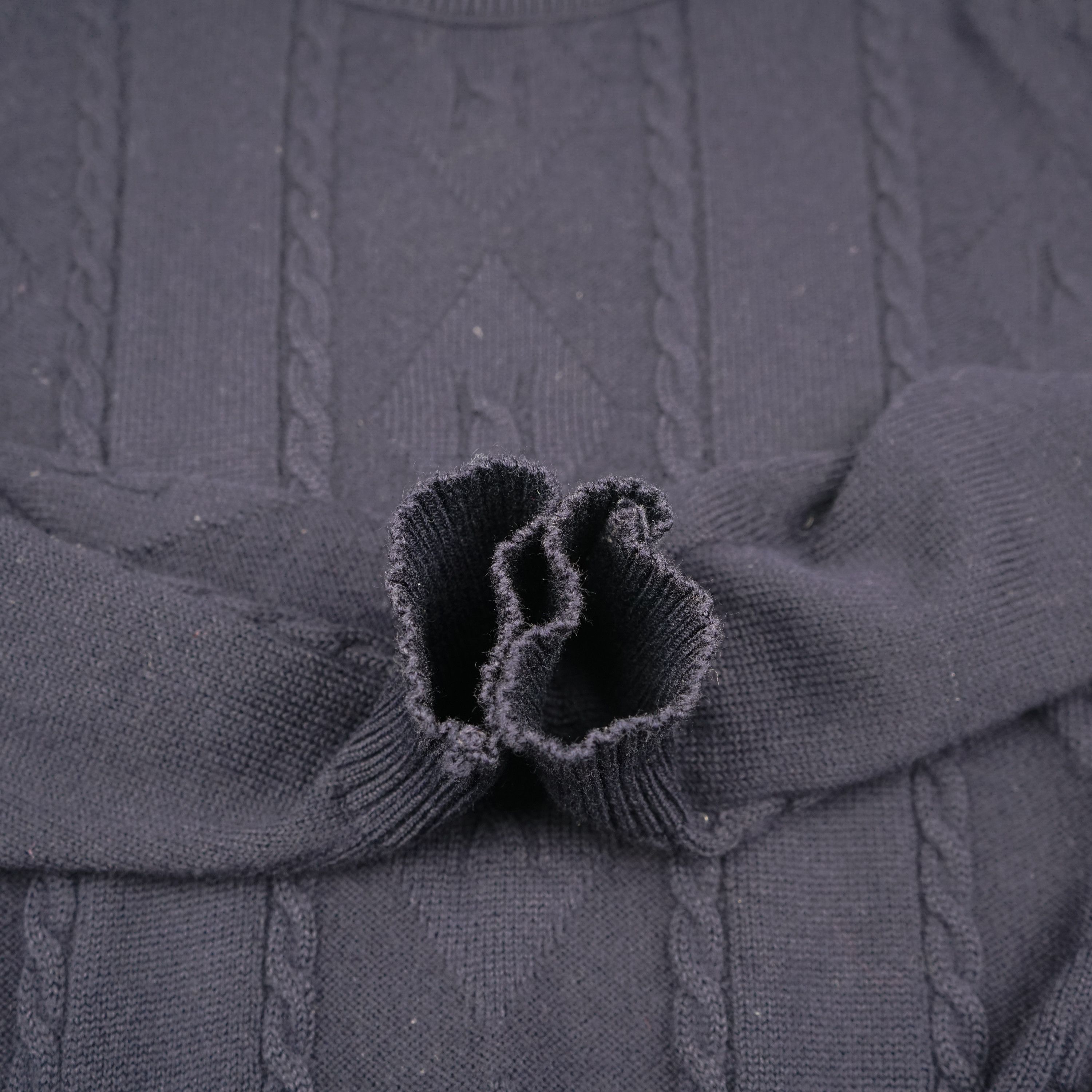 Burberry × Vintage 90s Burberrys Wool Sweater Size US L / EU 52-54 / 3 - 7 Thumbnail