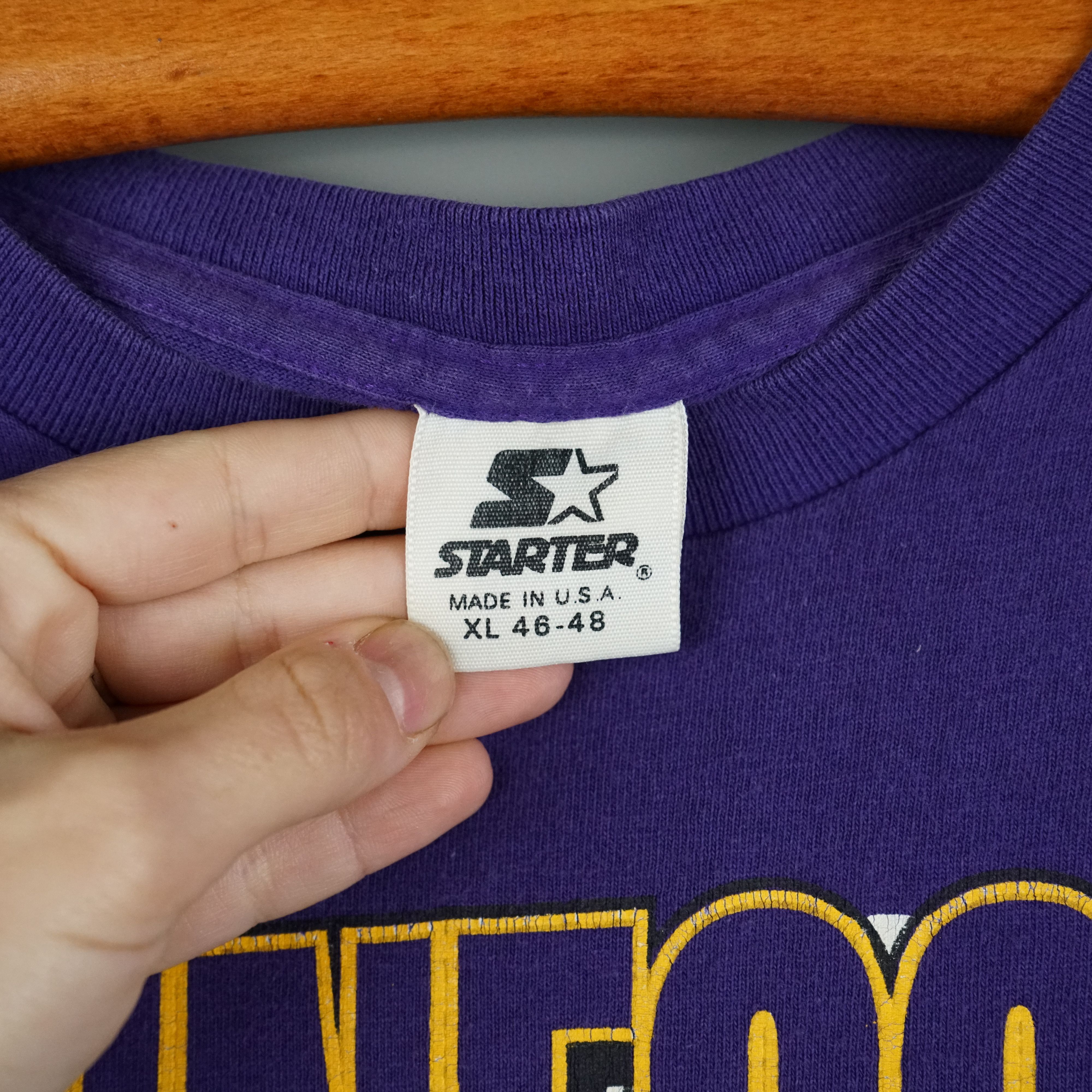NFL × Vintage 1991 minnesota vikings t shirt Size US XL / EU 56 / 4 - 6 Thumbnail