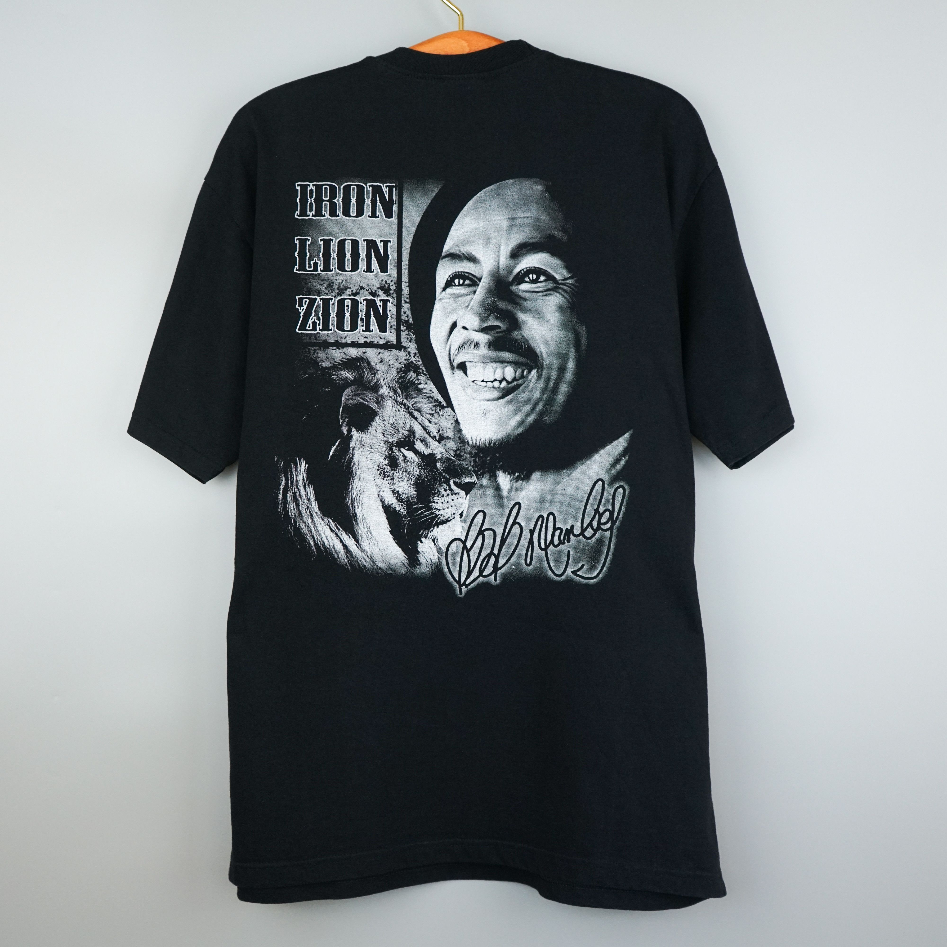 Band Tees × Bob Marley × Vintage Vintage Bob Marley t shirt 90s Size US XL / EU 56 / 4 - 4 Thumbnail