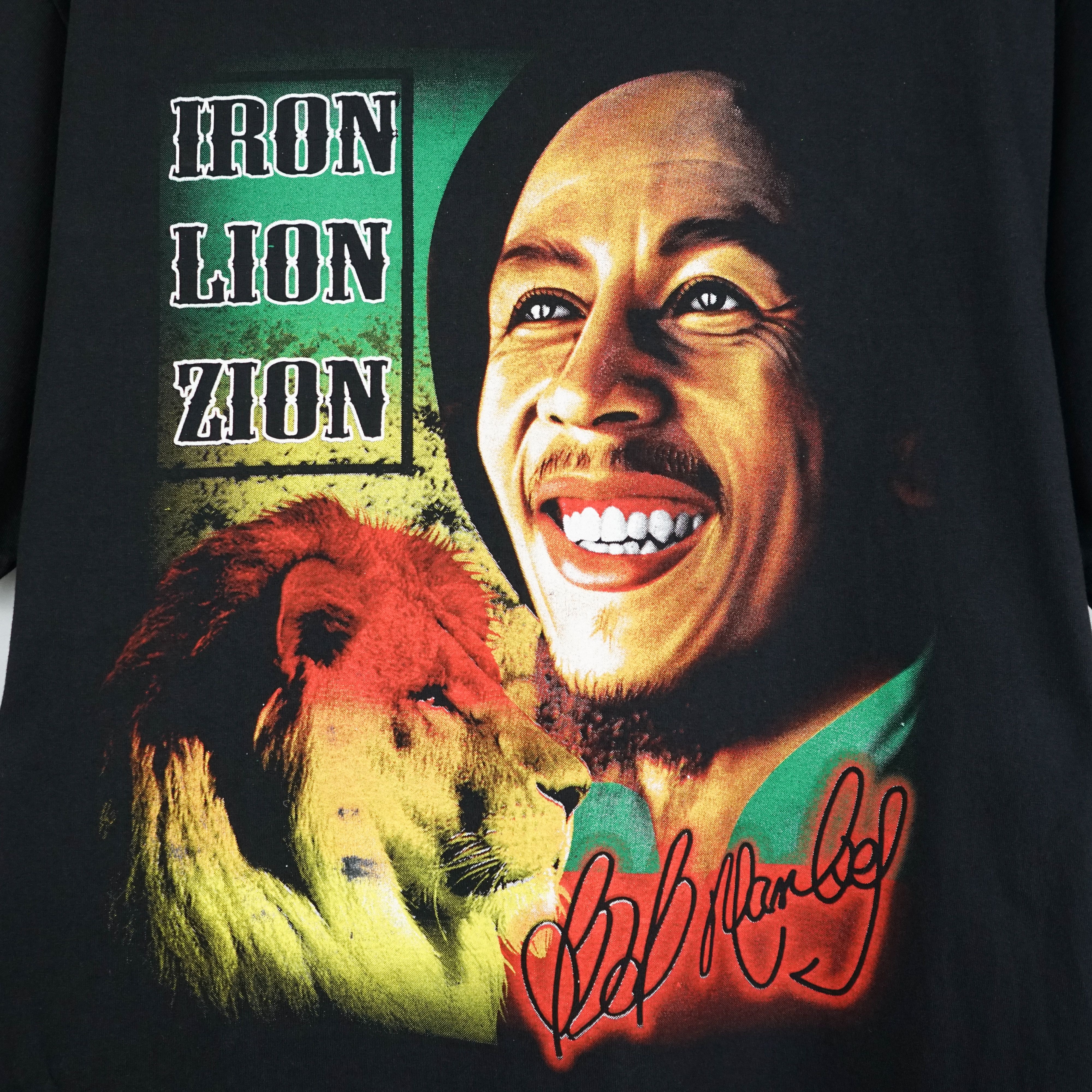 Band Tees × Bob Marley × Vintage Vintage Bob Marley t shirt 90s Size US XL / EU 56 / 4 - 2 Thumbnail
