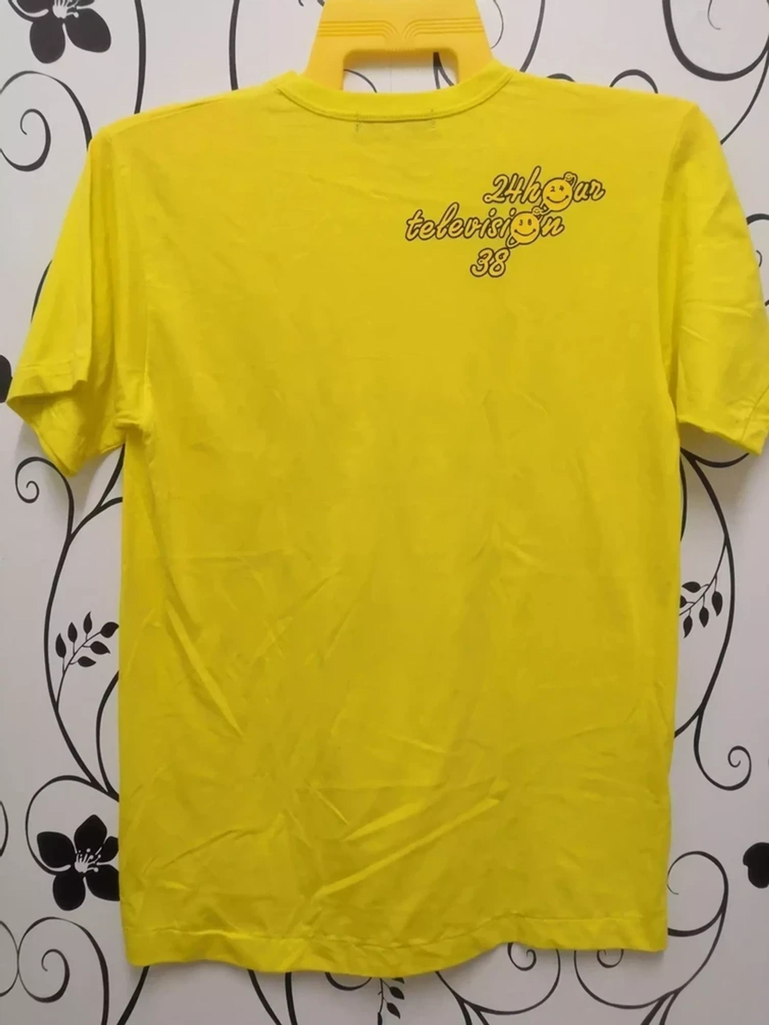 Japanese Brand Vintage 24 Hour Television Emoji Tee Takashi Murakami Size US M / EU 48-50 / 2 - 2 Thumbnail