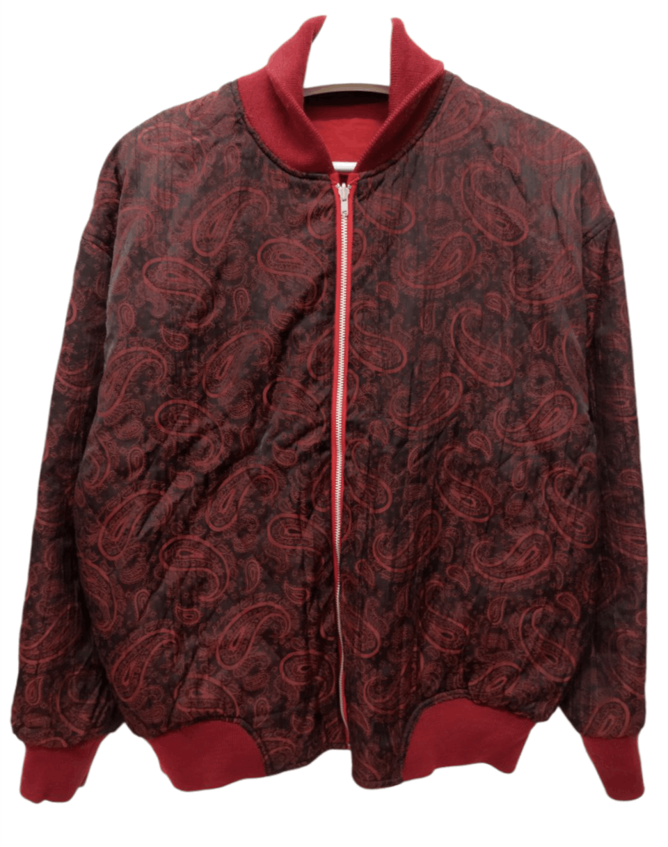 Japanese Brand LISBURN Multi Pockets Reversible Bomber Jacket Size US M / EU 48-50 / 2 - 3 Thumbnail