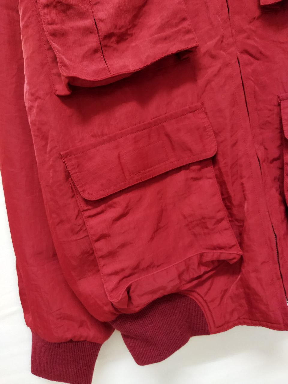 Japanese Brand LISBURN Multi Pockets Reversible Bomber Jacket Size US M / EU 48-50 / 2 - 7 Thumbnail