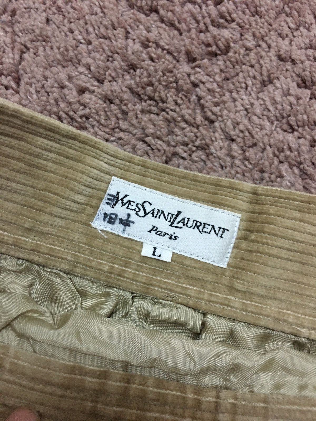 Vintage brown mid curduroy Size US 26 / EU 42 - 3 Thumbnail