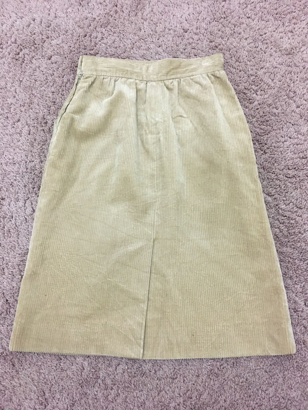 Vintage brown mid curduroy Size US 26 / EU 42 - 4 Thumbnail