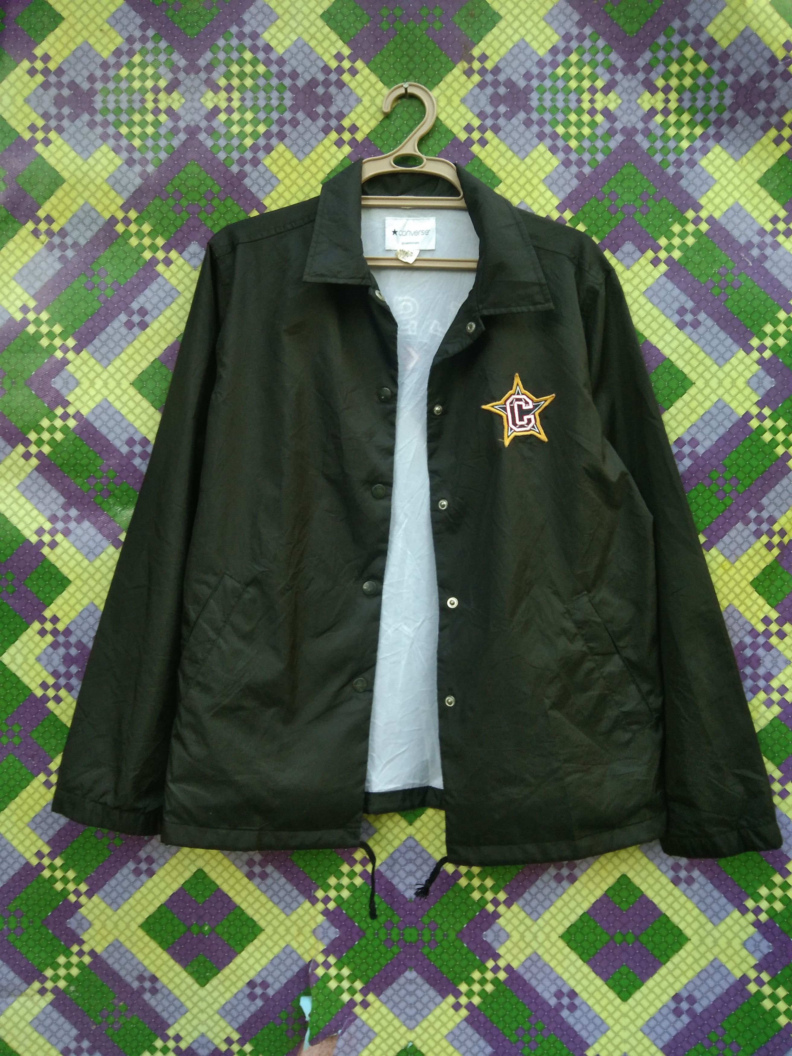 Converse × Vintage VINTAGE CONVERSE ALL STAR MEN'S LIGHTLAYERS JACKET Size US S / EU 44-46 / 1 - 2 Thumbnail