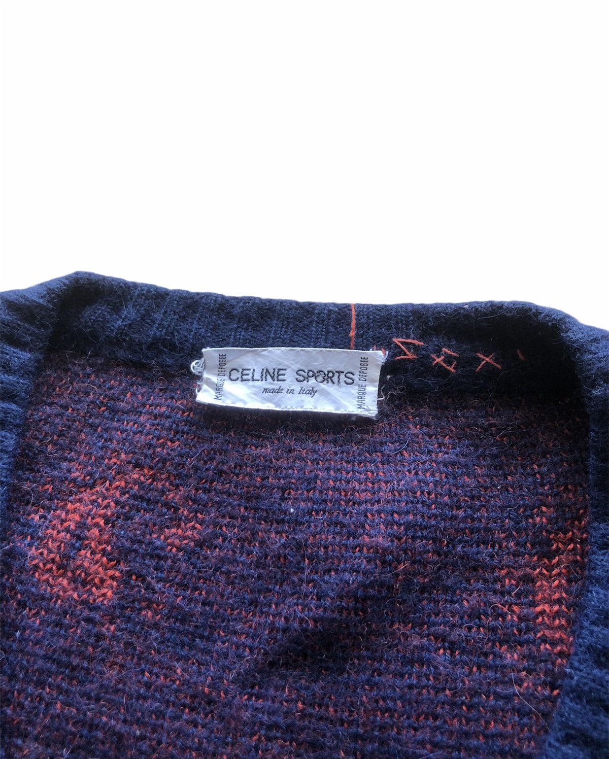 Celine 1980s Celine Paisley Wool Knitted Cardigan Size S / US 4 / IT 40 - 7 Thumbnail