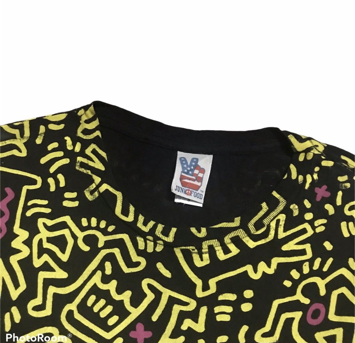Japanese Brand × Keith Haring × Seditionaries Vintage Keith Haring fullprint Tee Size US S / EU 44-46 / 1 - 3 Thumbnail