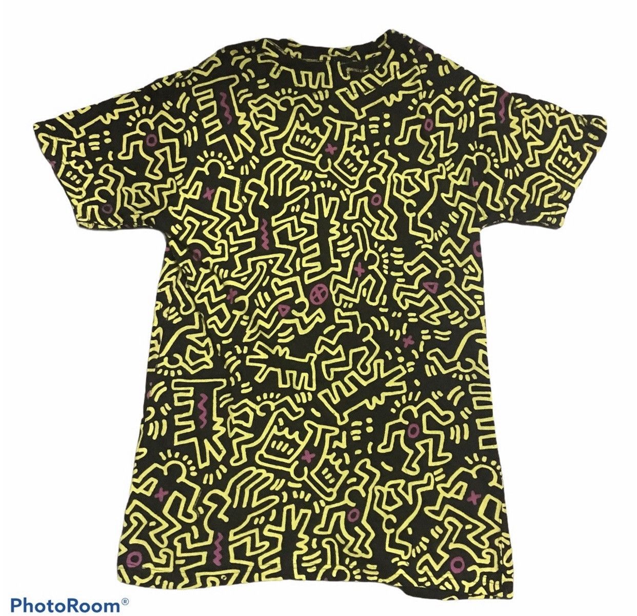 Japanese Brand × Keith Haring × Seditionaries Vintage Keith Haring fullprint Tee Size US S / EU 44-46 / 1 - 2 Thumbnail