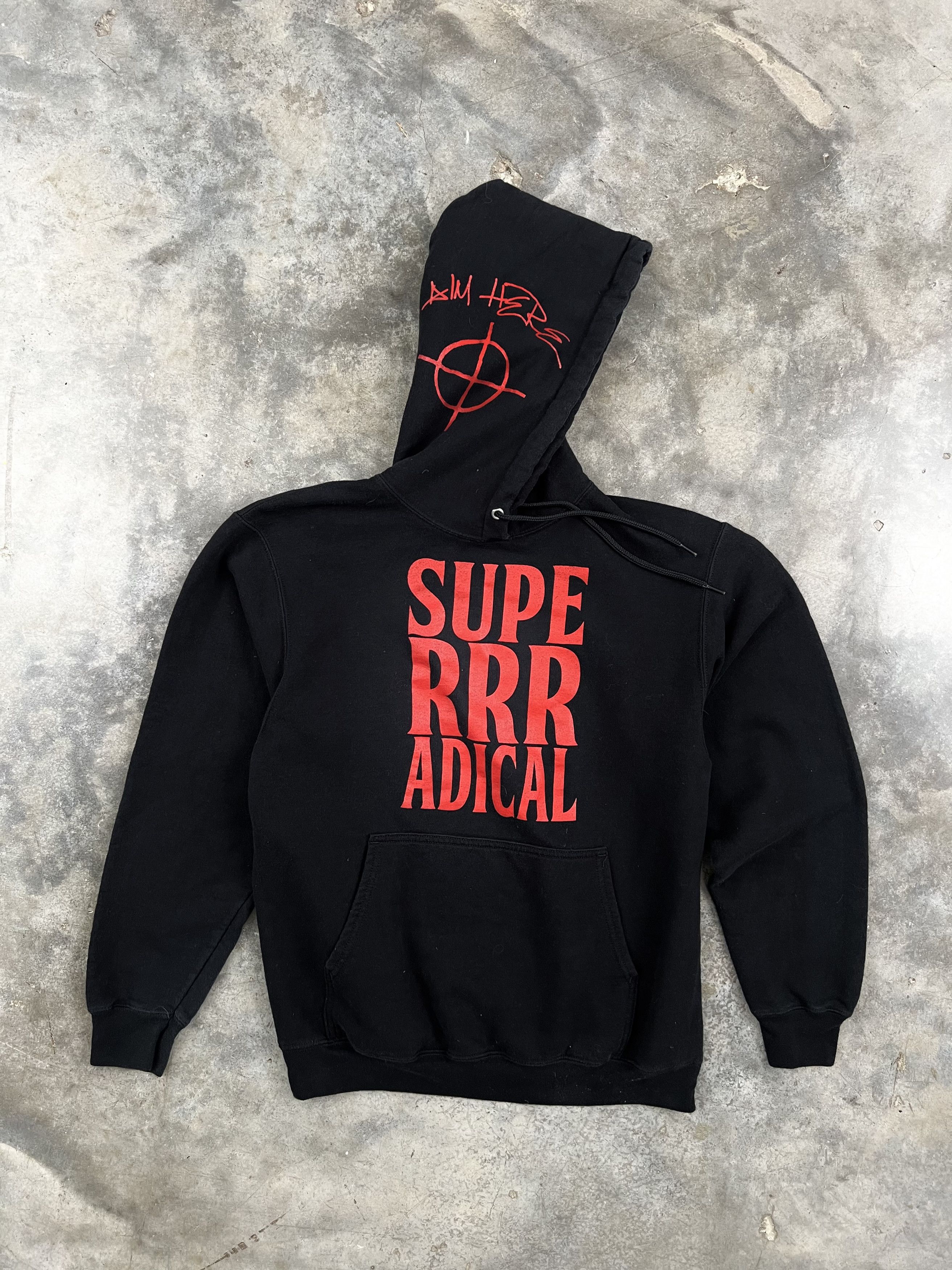 Superrradical Superrradical Aim Here Black + Red Hoodie Medium ❄️ Size US M / EU 48-50 / 2 - 1 Thumbnail