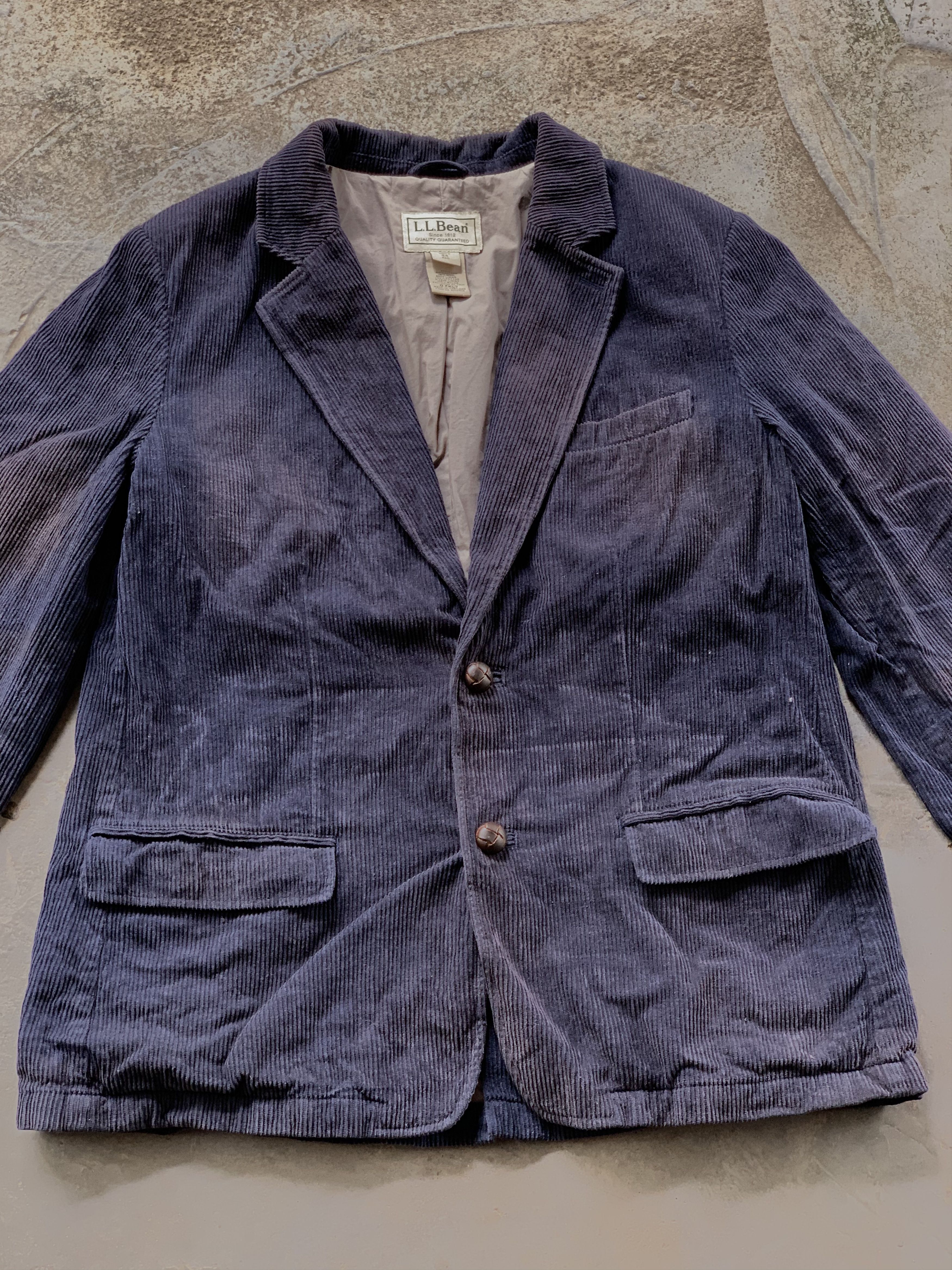 L.L. Bean Vintage L.L.Bean Corduroy Blazer Size 44R - 3 Thumbnail