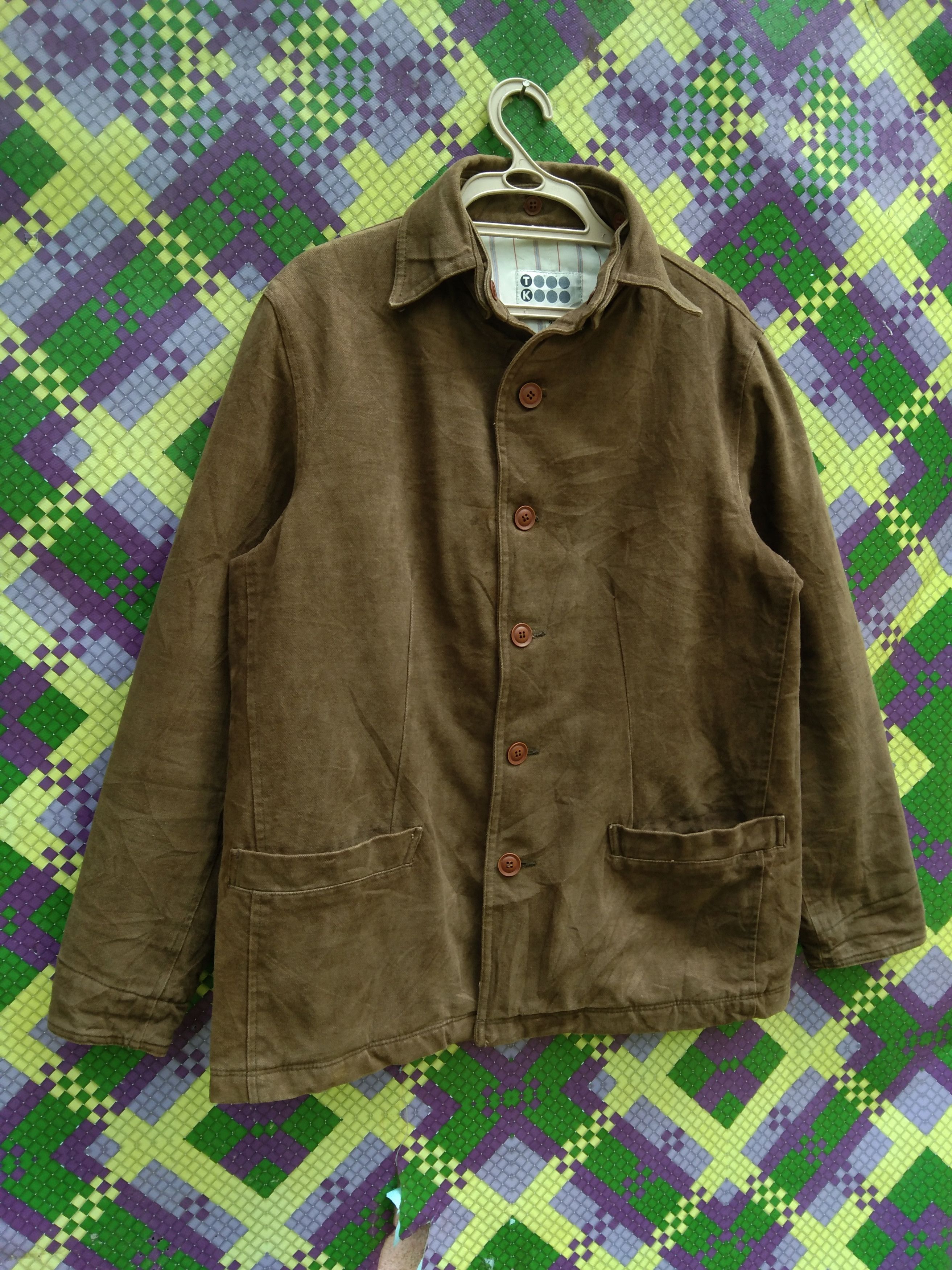 Takeo Kikuchi TAKEO KIKUCHI MEN'S CHORE JACKET Size US M / EU 48-50 / 2 - 4 Thumbnail