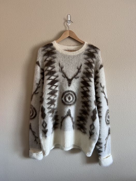 South2 West8 South2 West8 Native Native Loose Fit Sweater in White