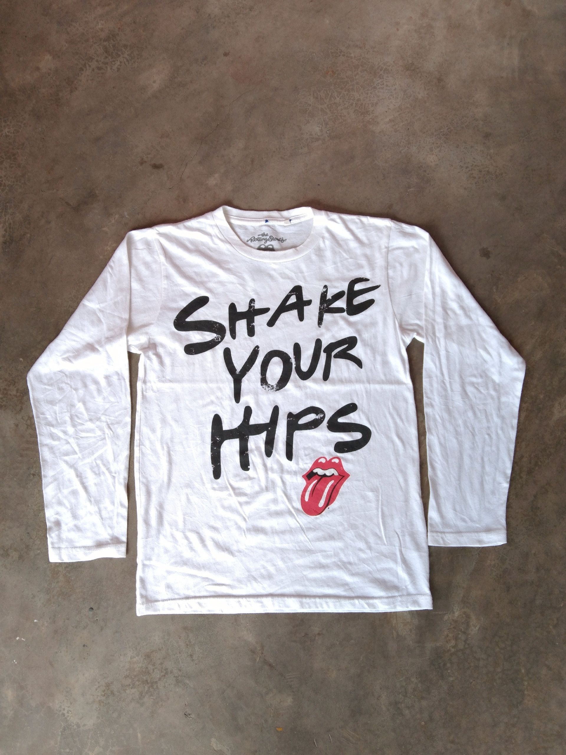 Band Tees × Japanese Brand Masux Rolling stones popcorn raglan