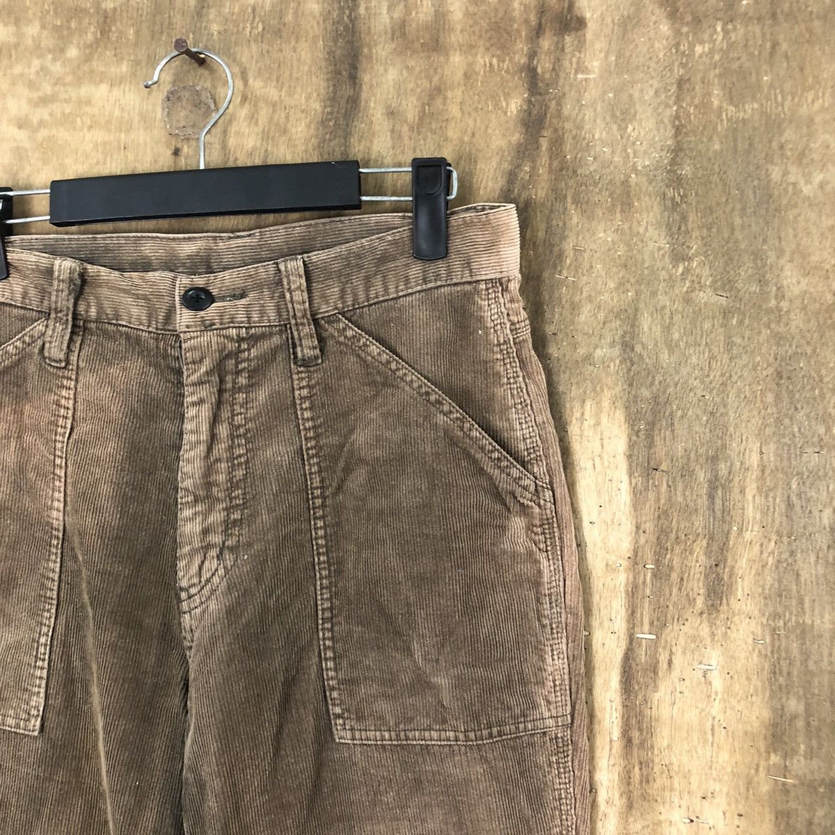 Japanese Brand Japanese Brand faded Brown Corduroy Casual Pants #6318 Size US 28 / EU 44 - 5 Thumbnail