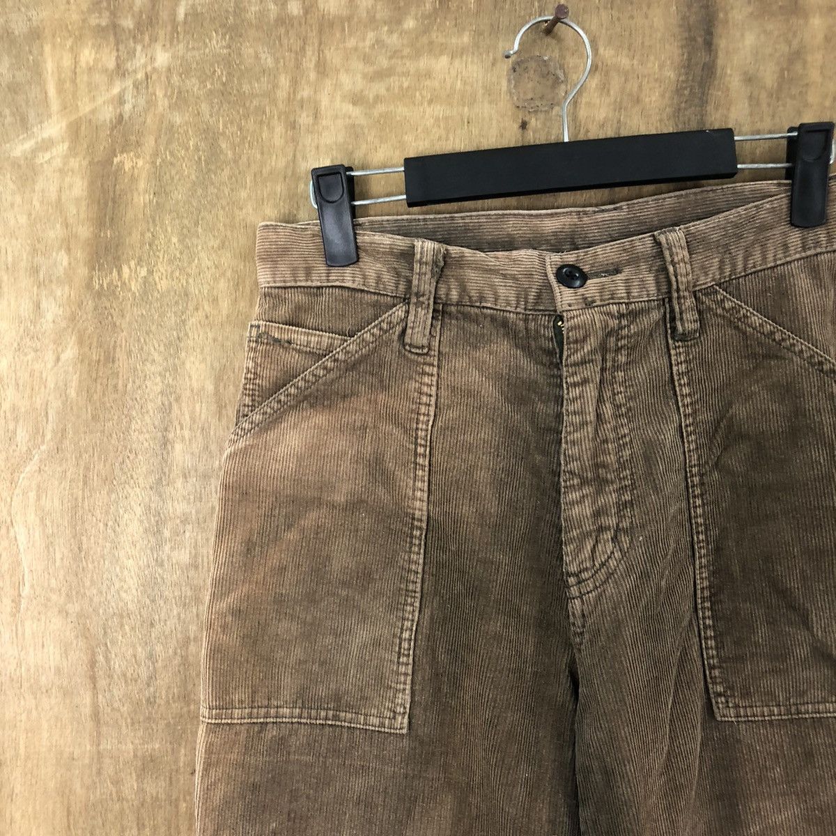 Japanese Brand Japanese Brand faded Brown Corduroy Casual Pants #6318 Size US 28 / EU 44 - 4 Thumbnail