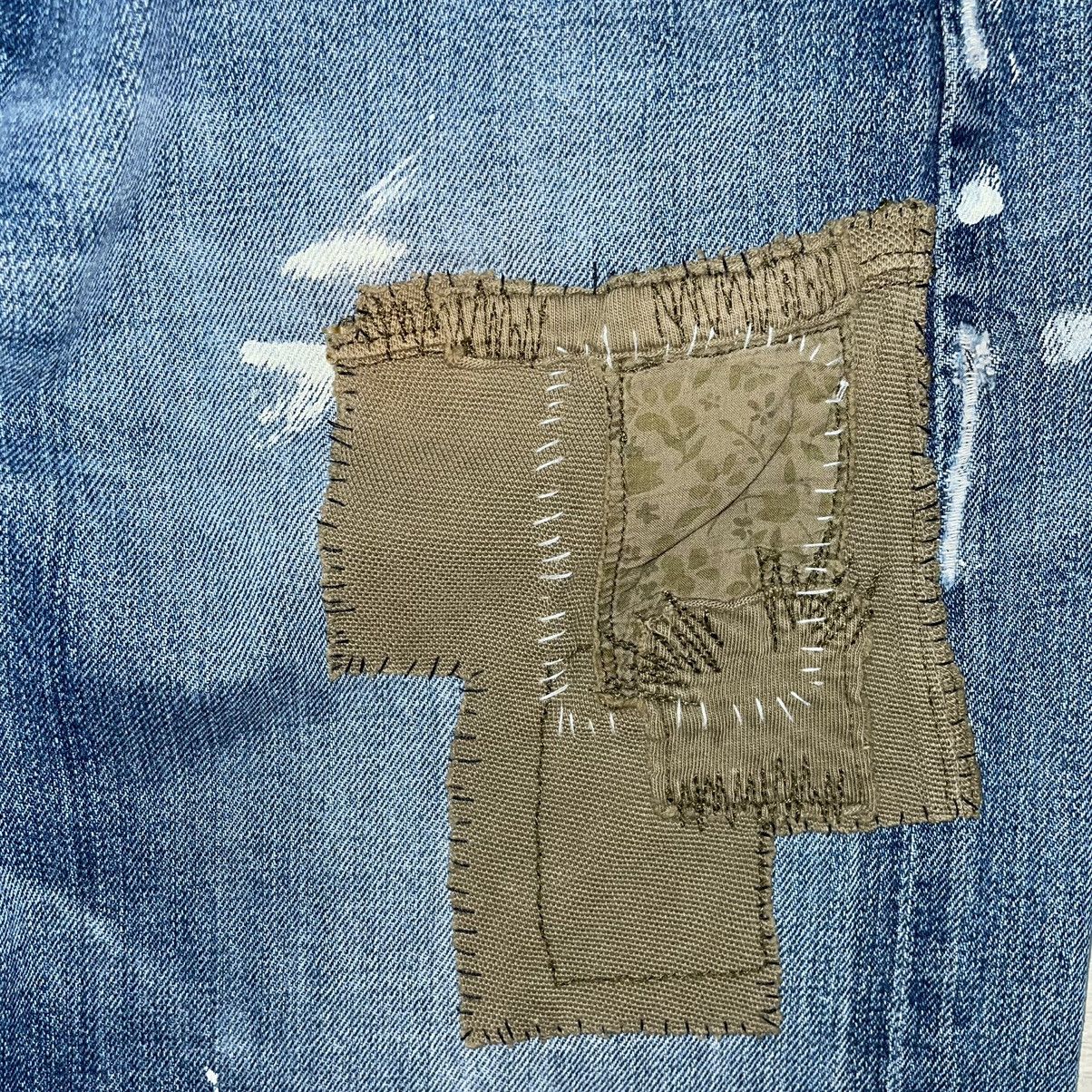 Self Edge × True Religion True Religion Flared / Boot Cut Selvedge Patch Denim Size US 31 - 3 Thumbnail