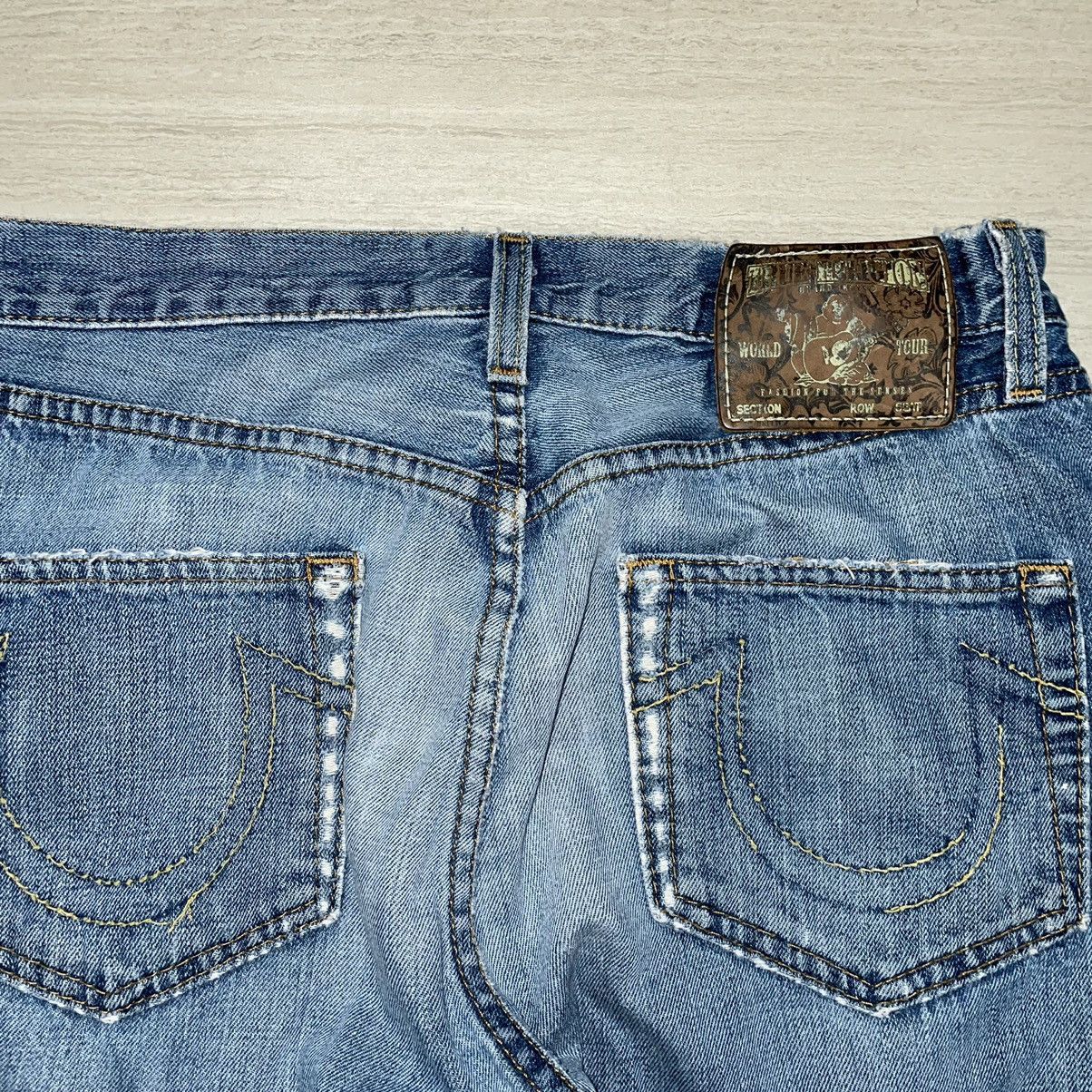 Self Edge × True Religion True Religion Flared / Boot Cut Selvedge Patch Denim Size US 31 - 8 Thumbnail