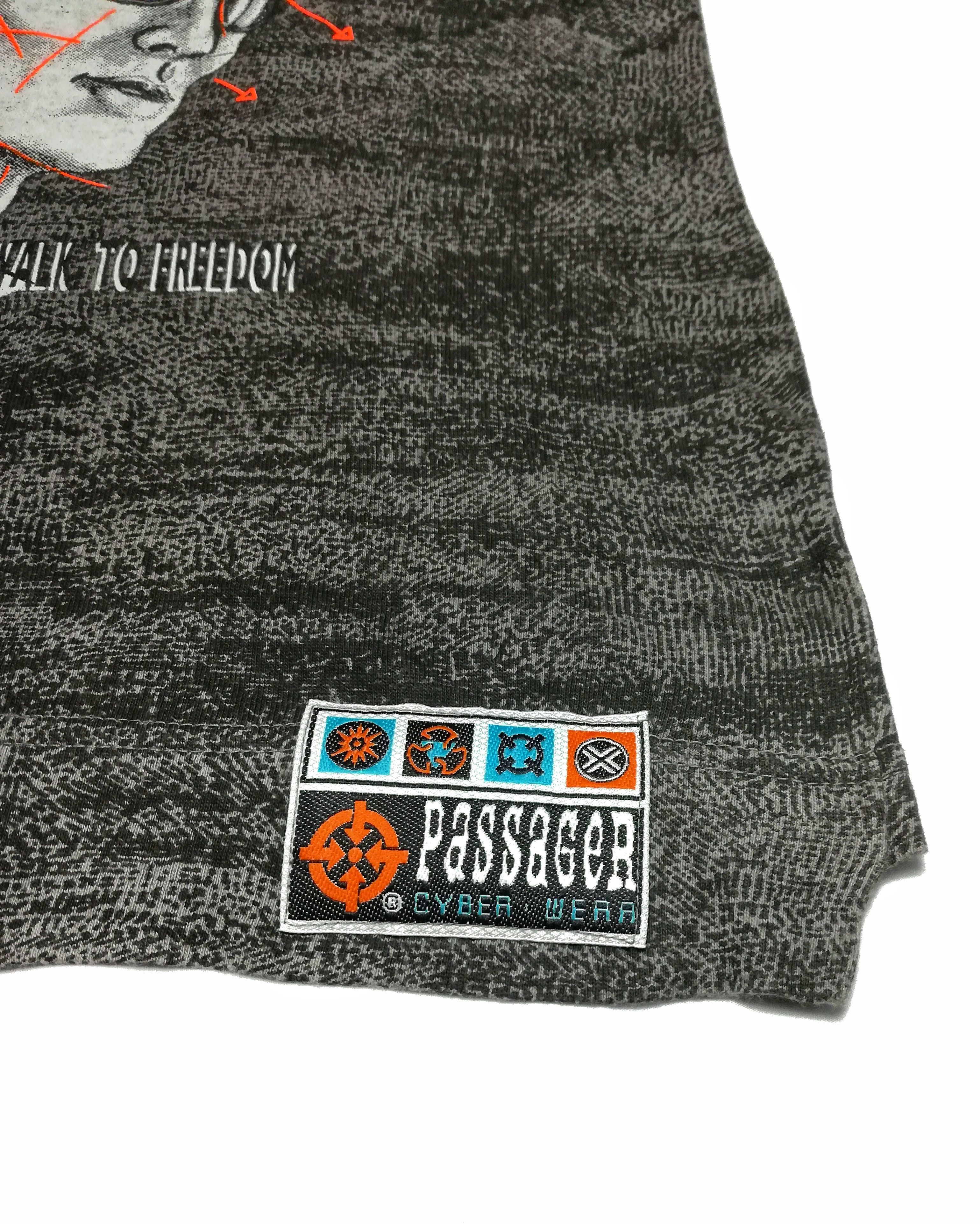 Vintage 🔥Passager Music Style Stop Noise On.Earth Big Logo T-Shirt Size US XL / EU 56 / 4 - 8 Thumbnail