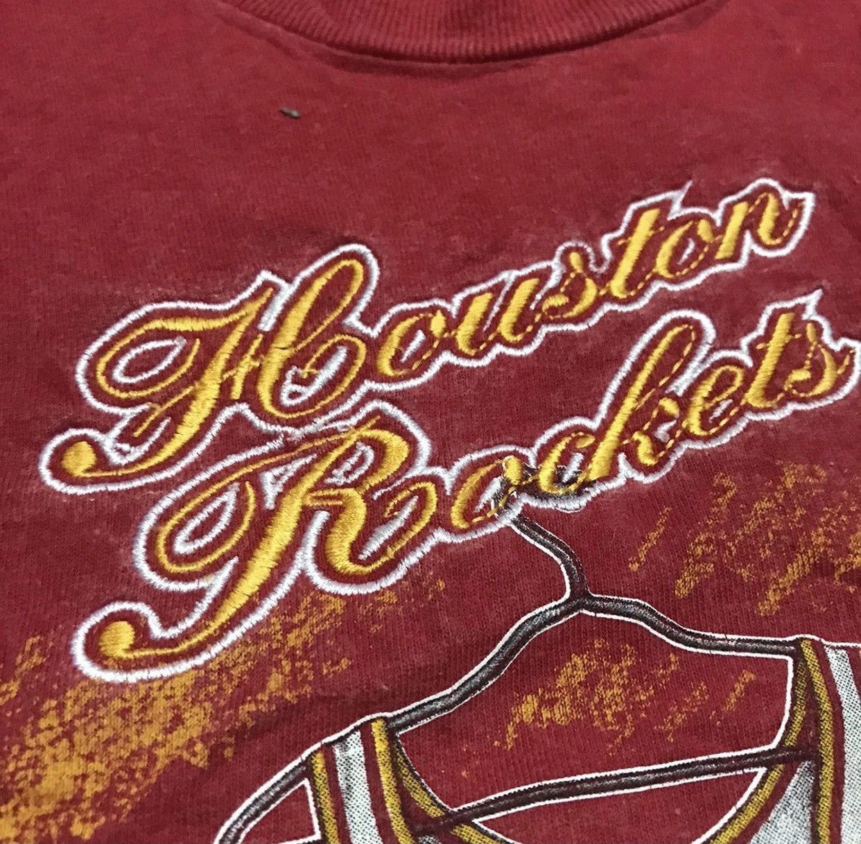 NBA × Vintage Vintage Houston rocket NBA Tee Size US L / EU 52-54 / 3 - 3 Thumbnail