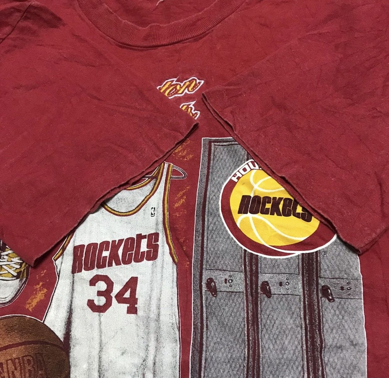NBA × Vintage Vintage Houston rocket NBA Tee Size US L / EU 52-54 / 3 - 8 Thumbnail